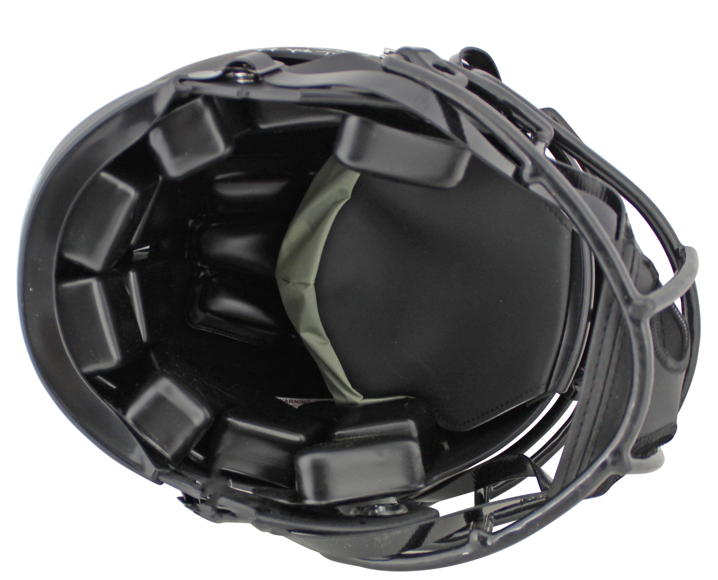 Tony Dorsett "Stat" Signed Proline Full Size Eclipse Speed Helmet Silver Sig BAS