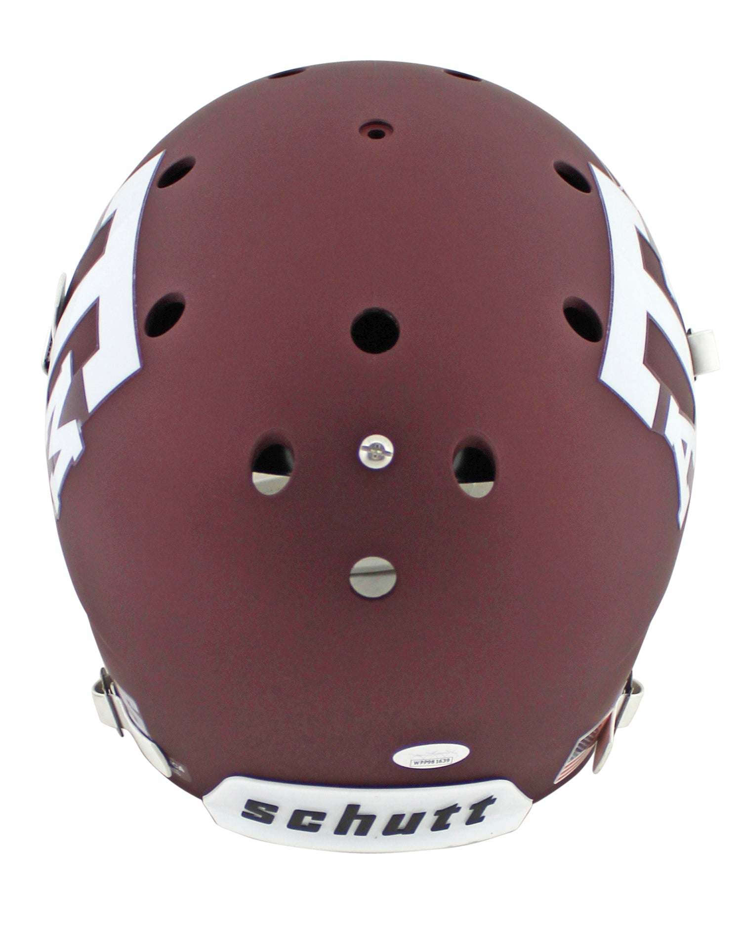 Texas A&M Johnny Manziel 12 Heisman Signed Schutt Full Size Rep Helmet JSA Wit