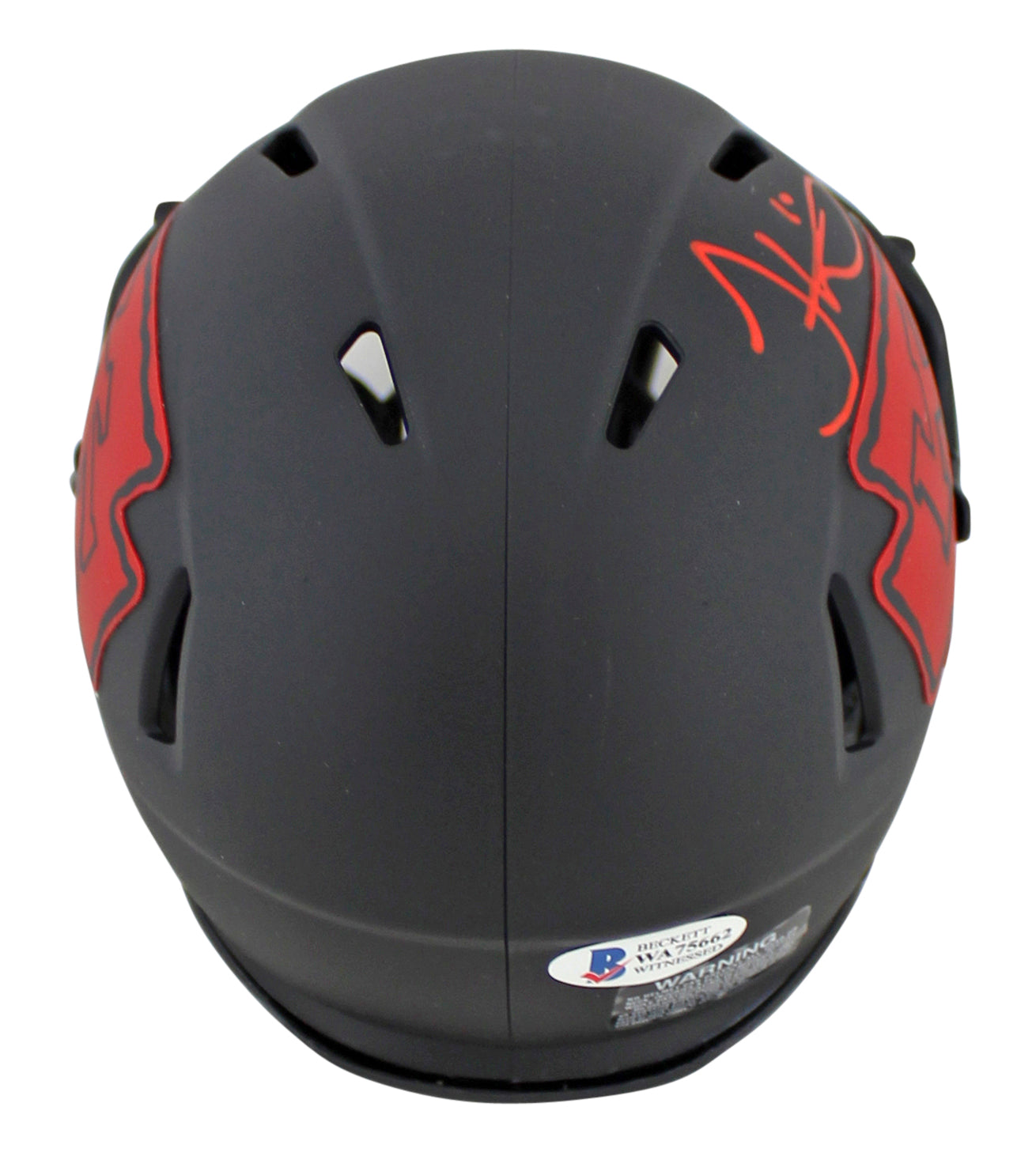 Chiefs Tyreek Hill Signed Eclipse Speed Mini Helmet Autographed BAS Witnessed