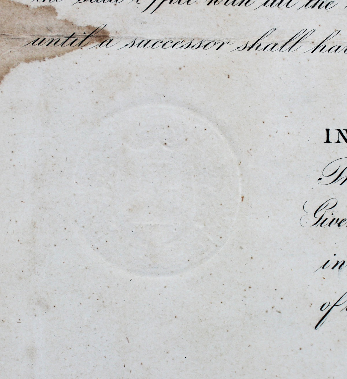 Ulysses S. Grant Authentic Signed 15x18.5 1869 IRS Appointment Document BAS