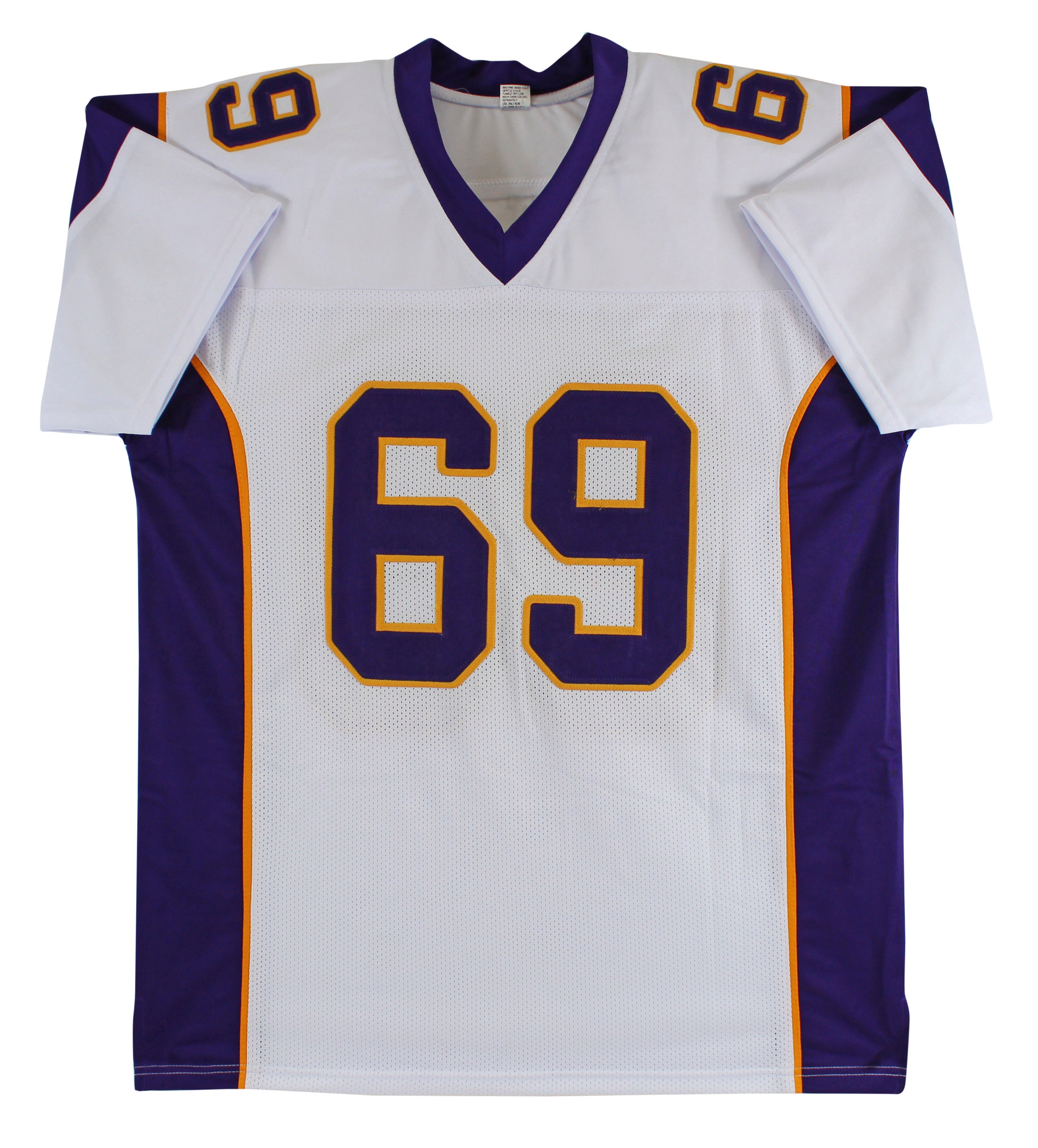 Jared Allen Authentic Signed White Pro Style Jersey Autographed BAS Witnessed