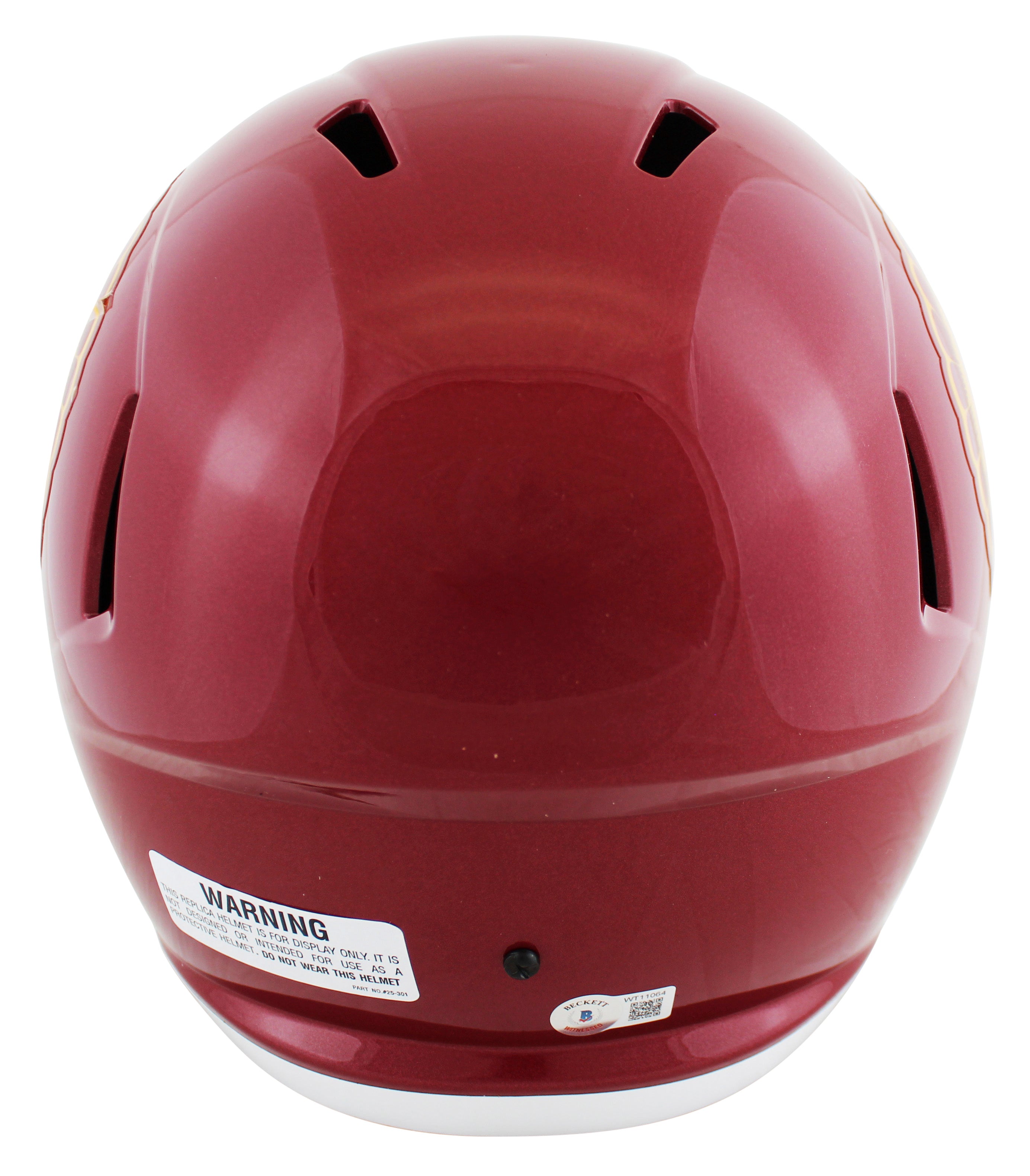 USC Troy Polamalu Authentic Signed Full Size Speed Rep Helmet BAS Witnessed