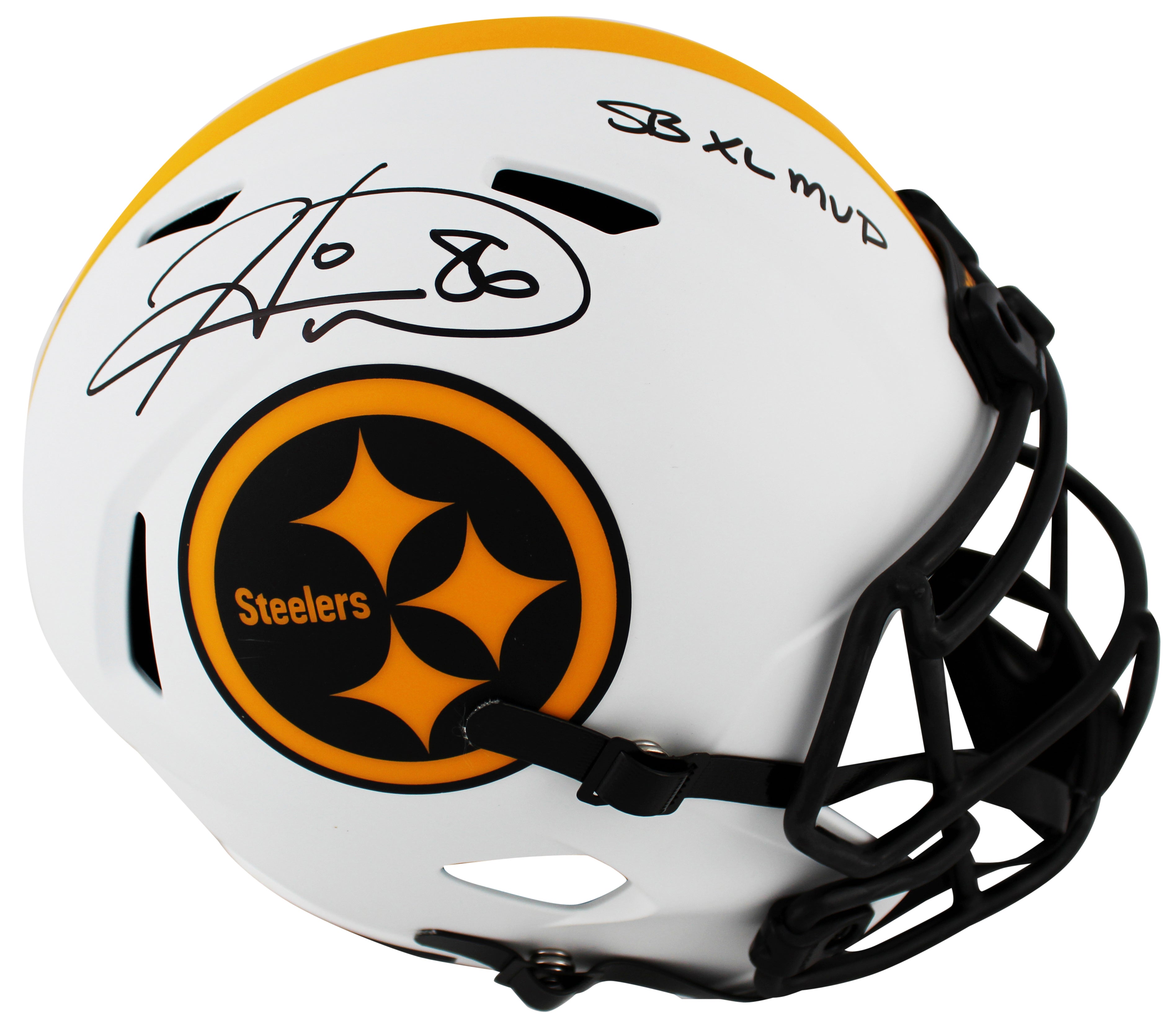 Steelers Hines Ward Authentic Signed Lunar Full Size Speed Rep Helmet BAS Wit