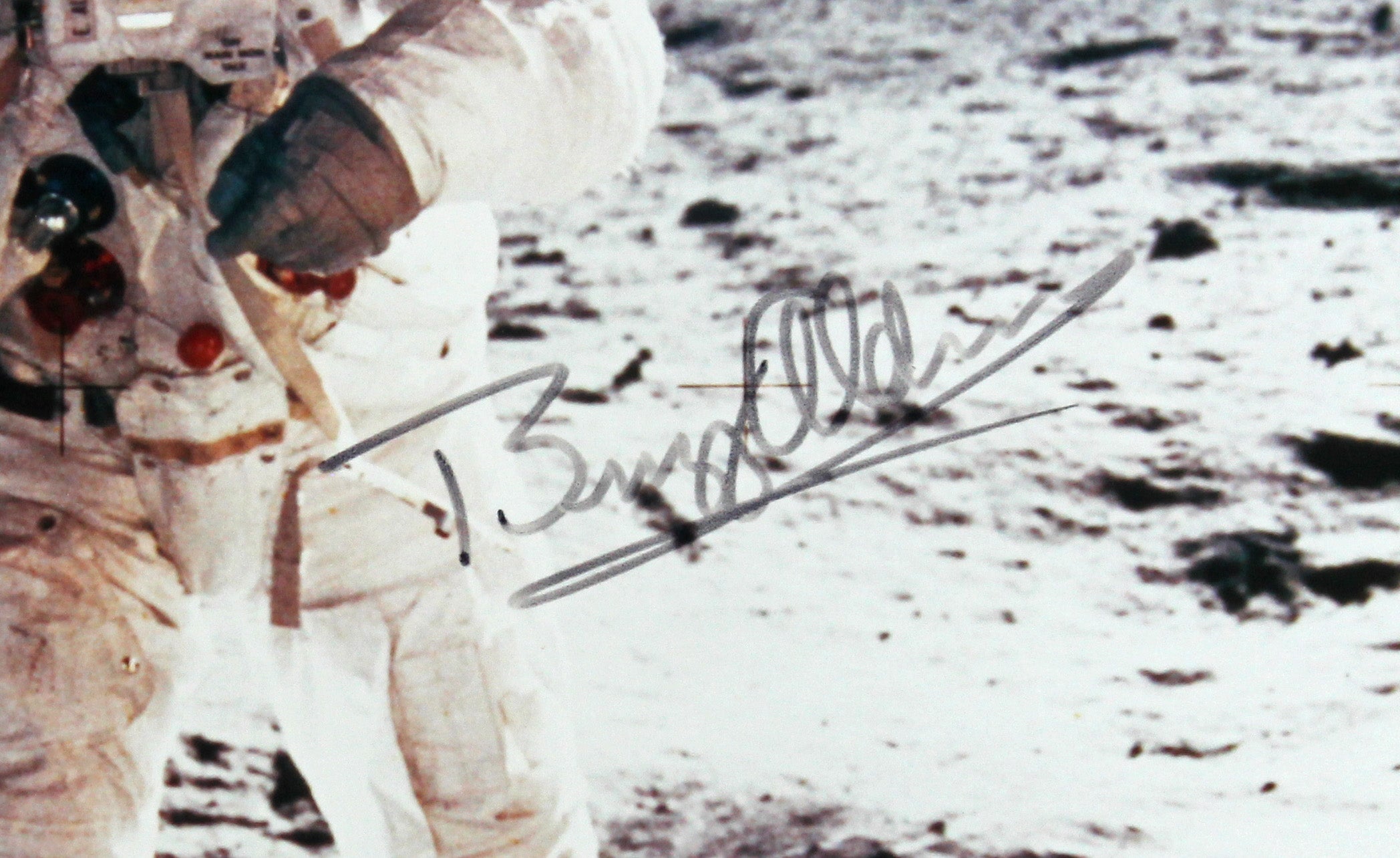 Apollo 11 Edwin "Buzz" Aldrin Authentic Signed 8x10 Framed Photo BAS #AB14176