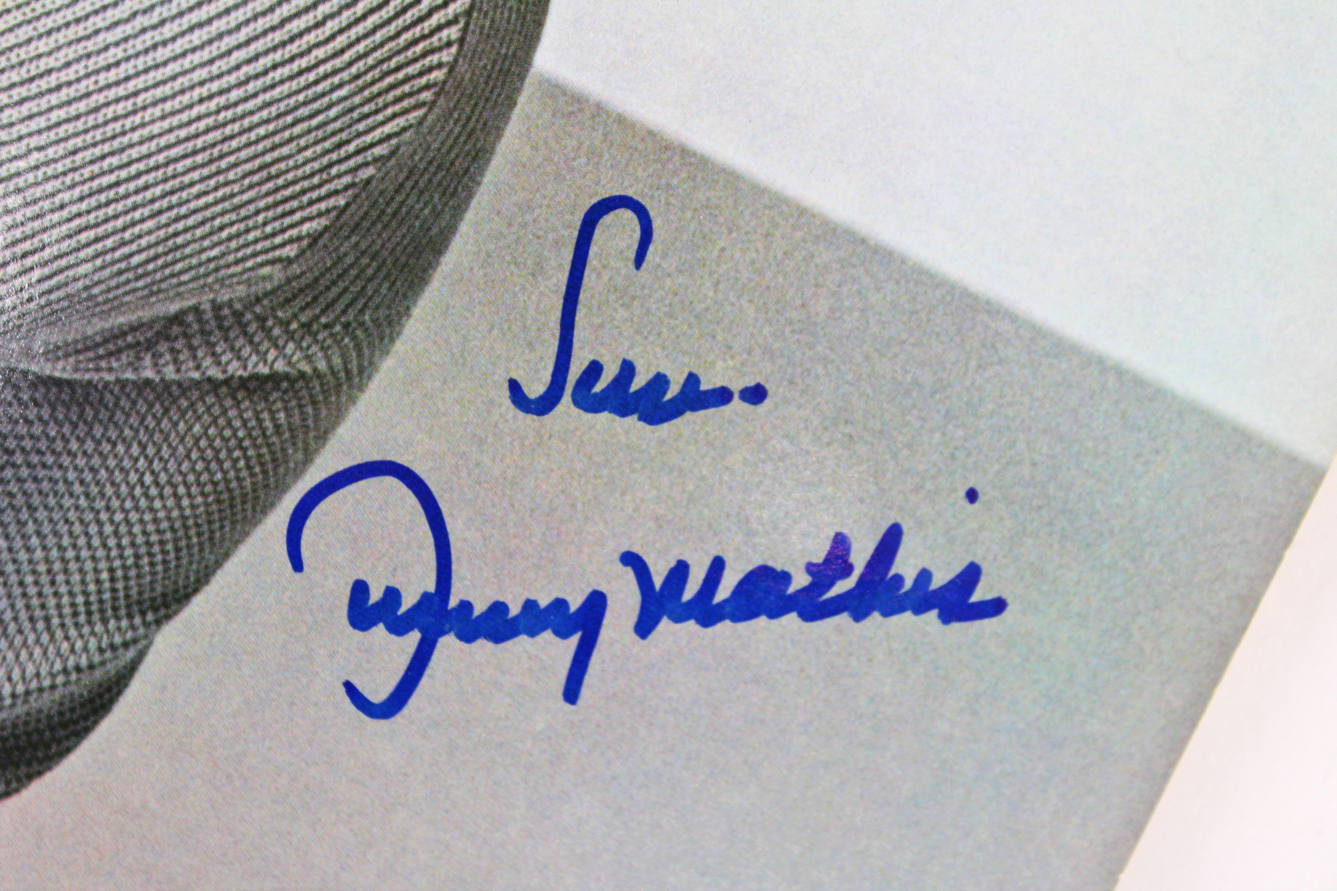 Johnny Mathis Authentic Signed 1975-1980 Album Cover W/ Vinyl BAS #E37858