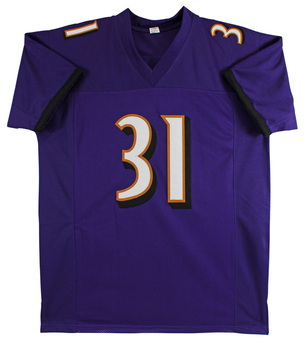 Jamal Lewis Authentic Signed Purple Pro Style Jersey Autographed BAS Witnessed