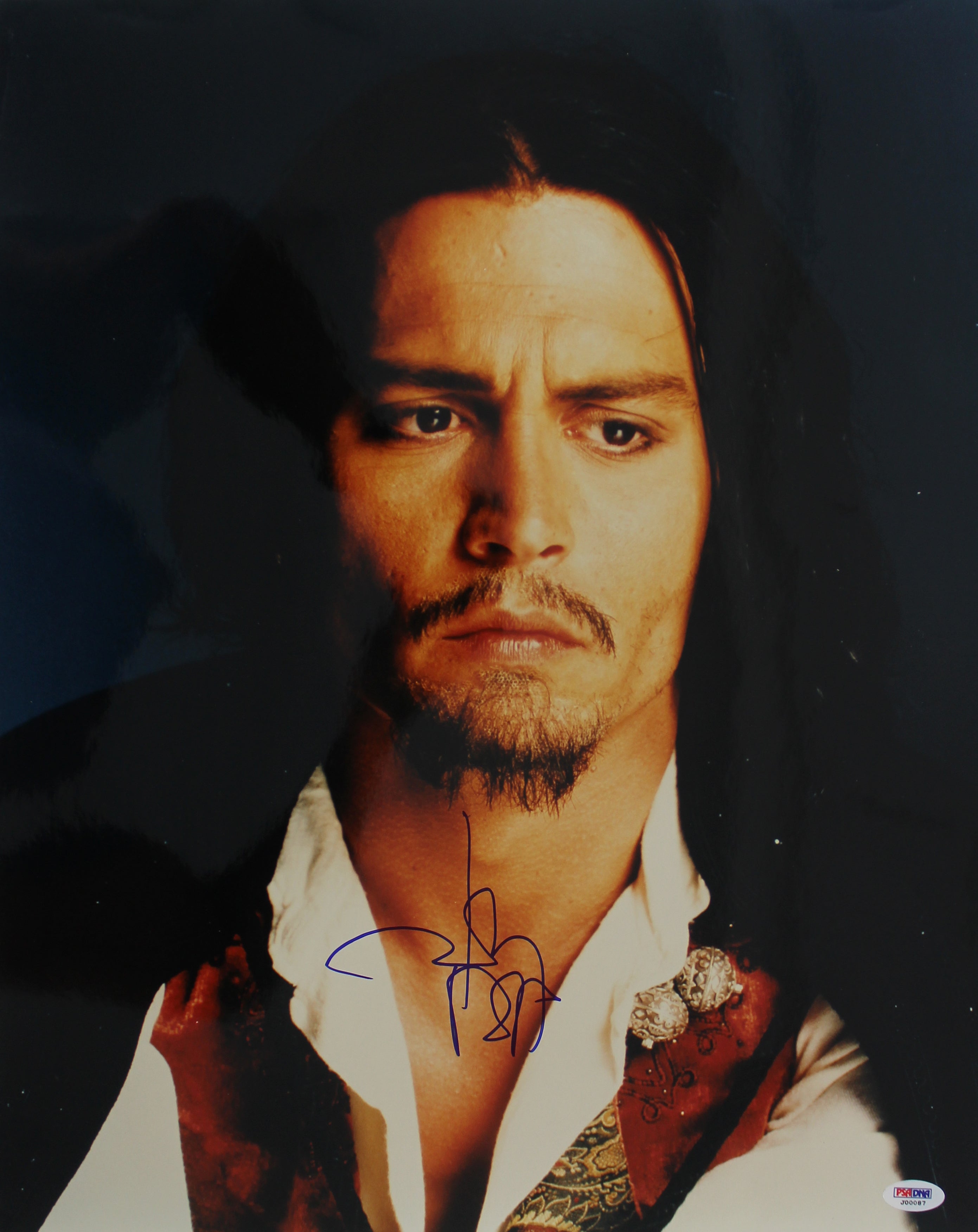 Johnny Depp Don Juan DeMarco Authentic Signed 16x20 Photo PSA/DNA #J00087