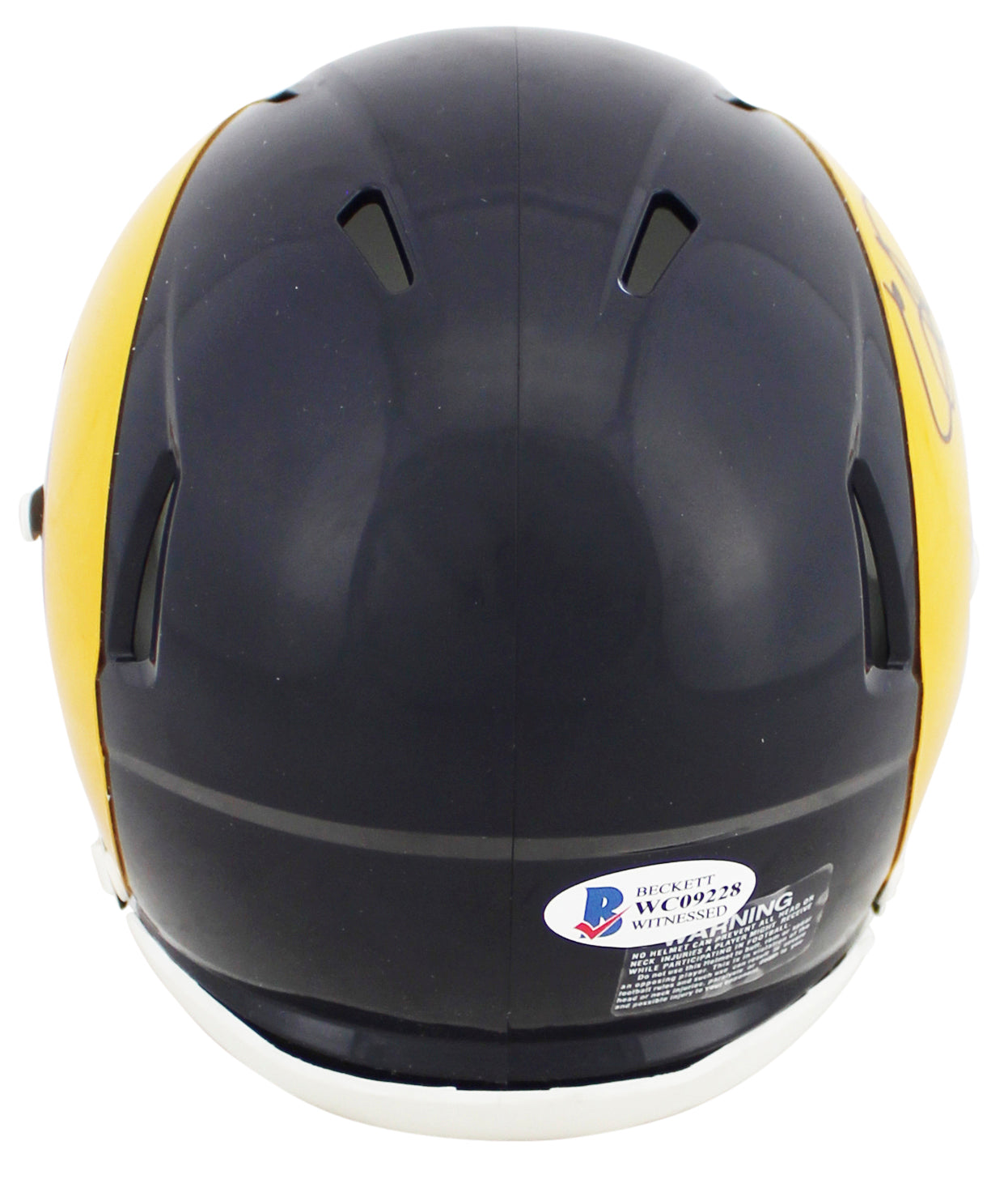 Rams Eric Dickerson "HOF 99" Authentic Signed Speed Mini Helmet BAS Witnessed HOLIDAY DOORBUSTER