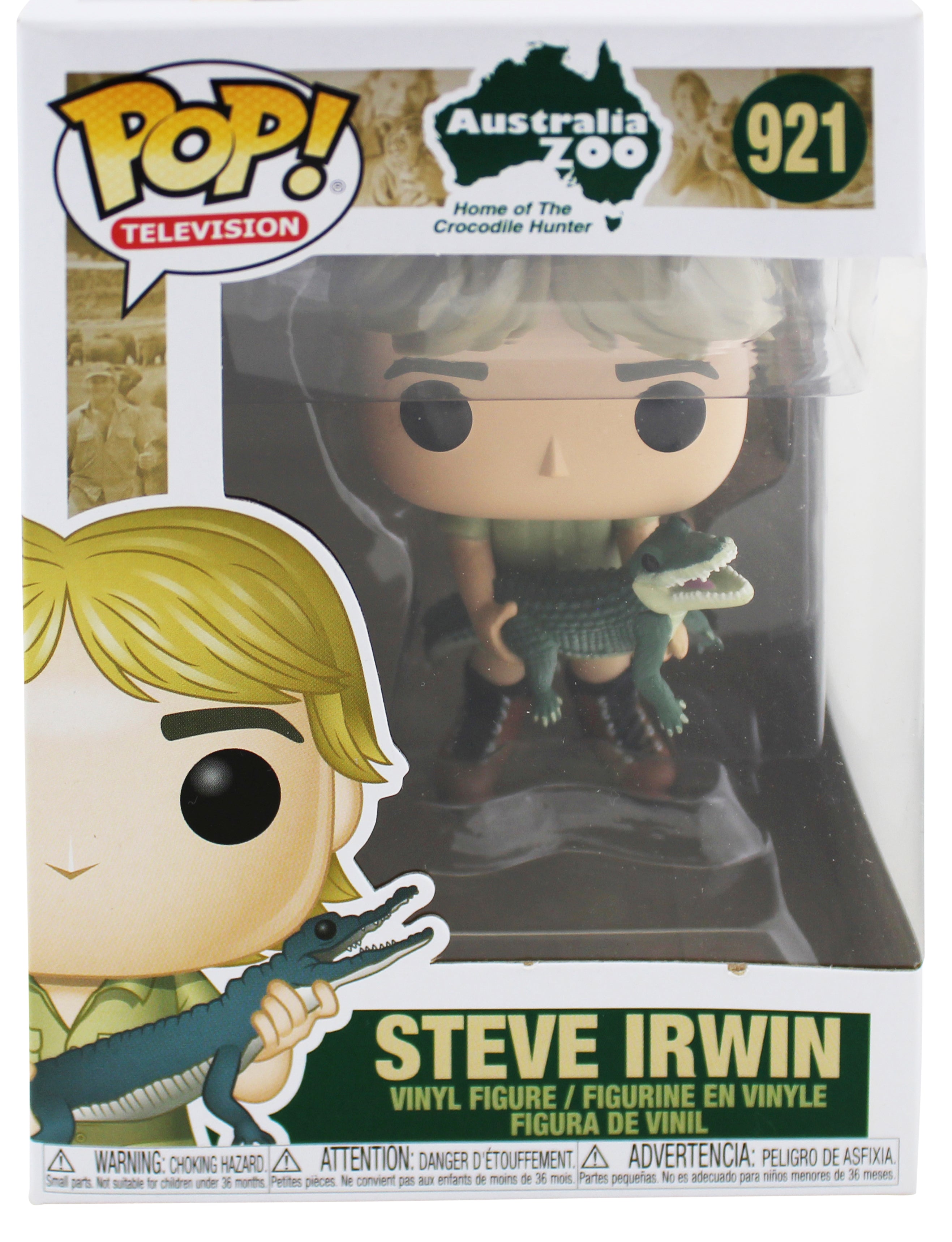 Crocodile Hunter Steve Irwin #921 Funko Pop Vinyl Figure Un-signed