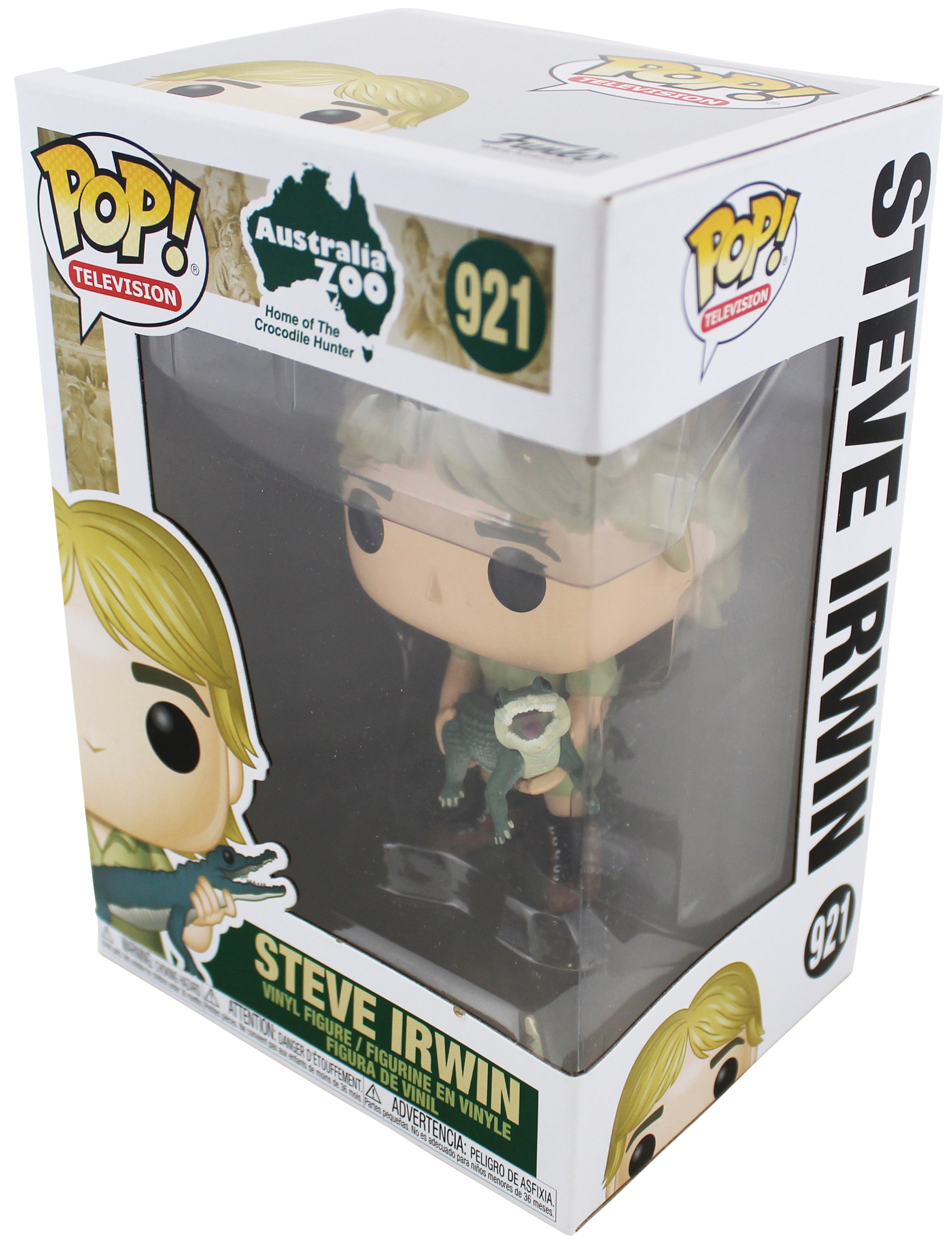 Crocodile Hunter Steve Irwin #921 Funko Pop Vinyl Figure Un-signed
