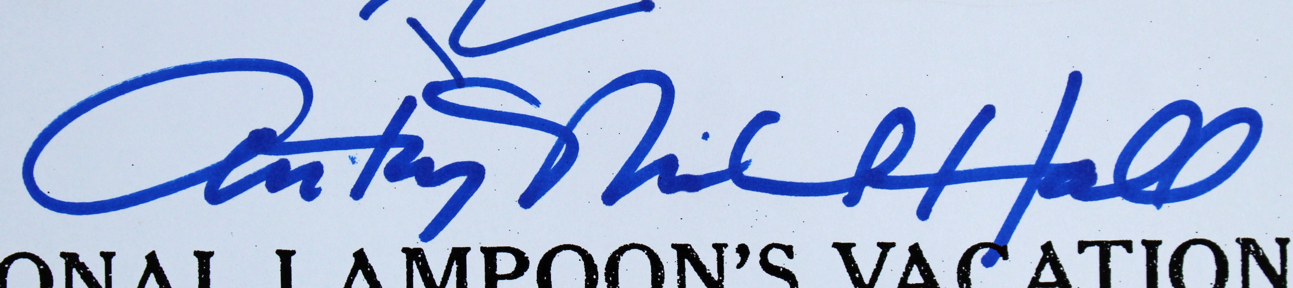 Vacation (4) Chase, D'Angelo, Hall & Baron Signed Movie Script BAS Wit #P43423