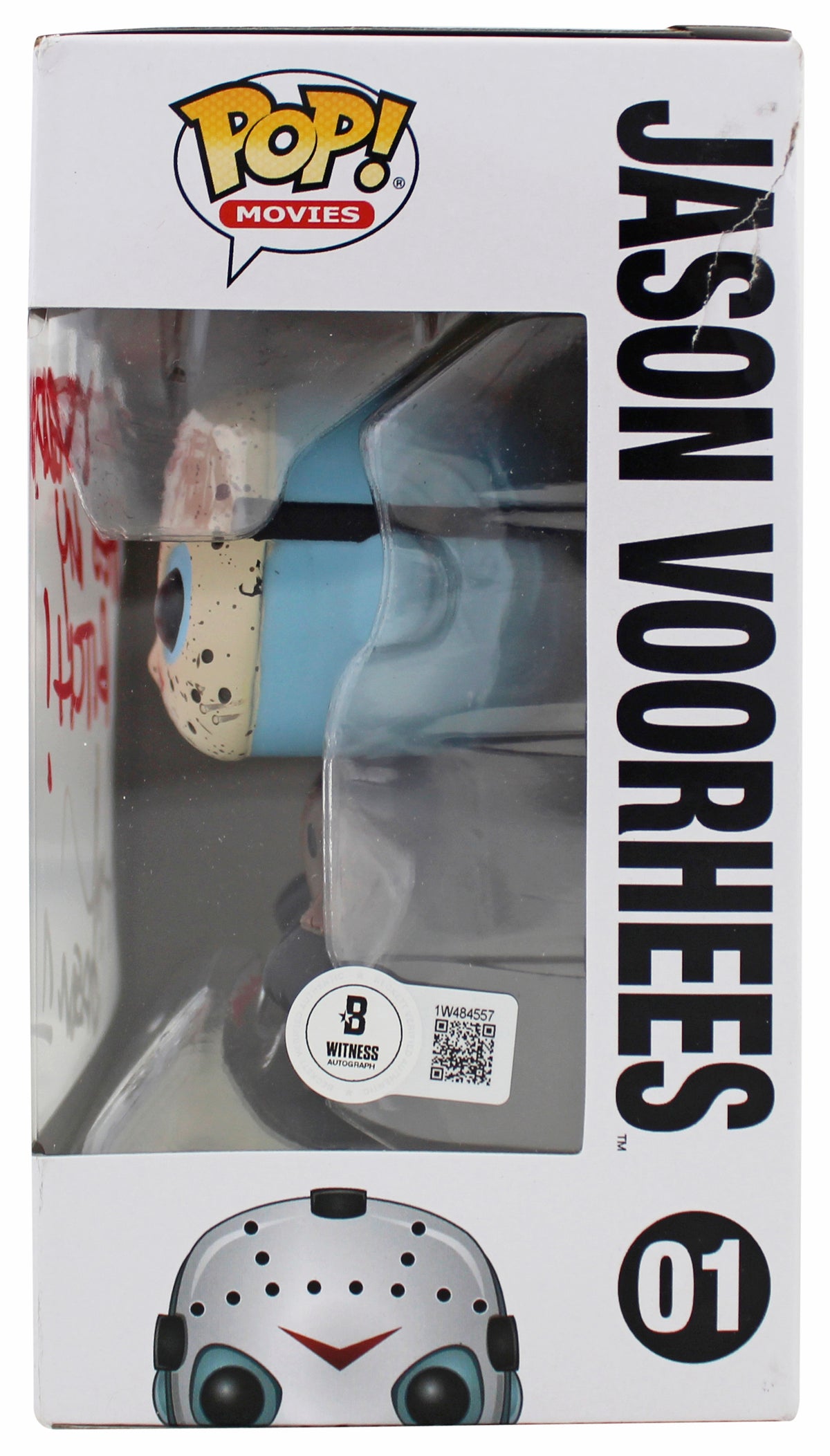 Ari Lehman "F*** Freddy" Signed Funko Pop Vinyl Figure BAS Witnessed #1W484557
