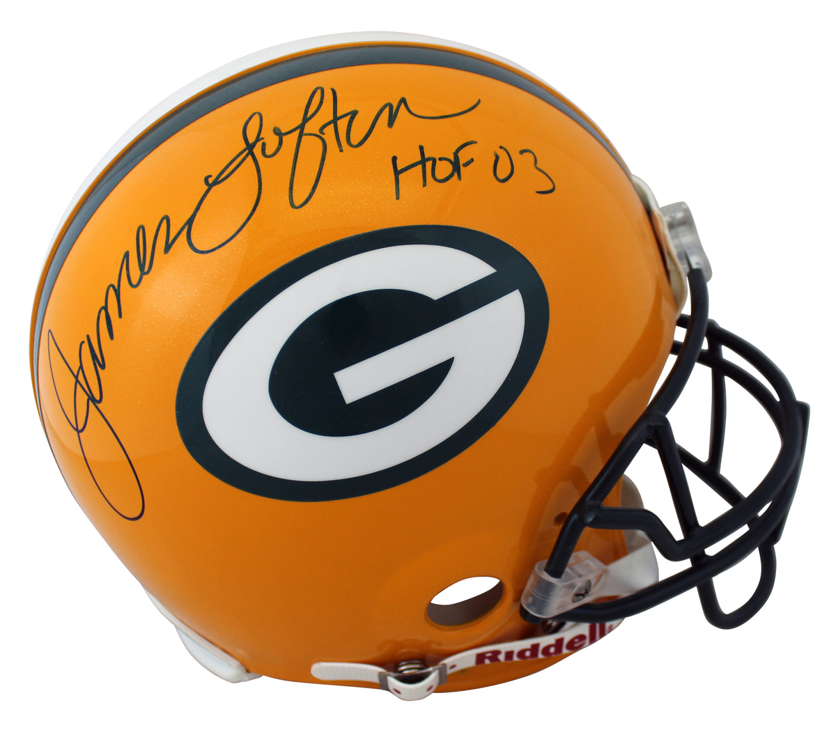 Packers James Lofton "HOF 03" Signed Full Size Proline Helmet PSA/DNA #2N07158