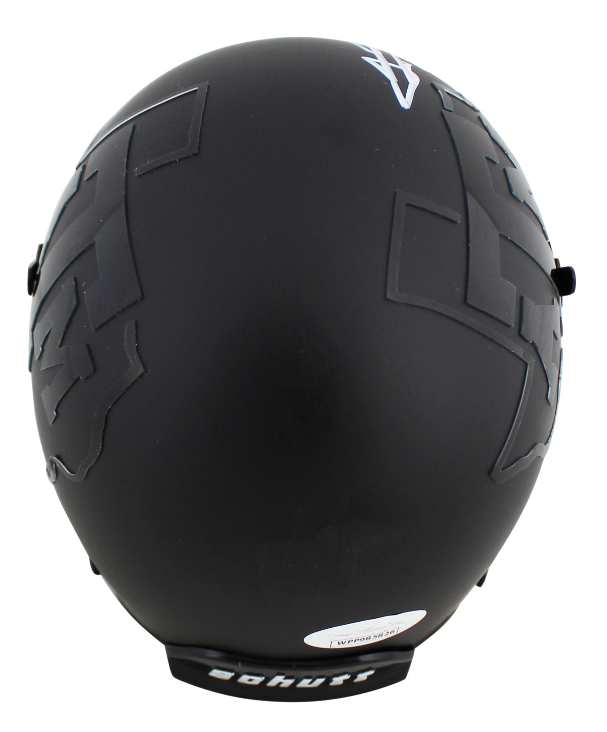Texas A&M Johnny Manziel '12 Heisman Signed Black Schutt Mini Helmet JSA Witness
