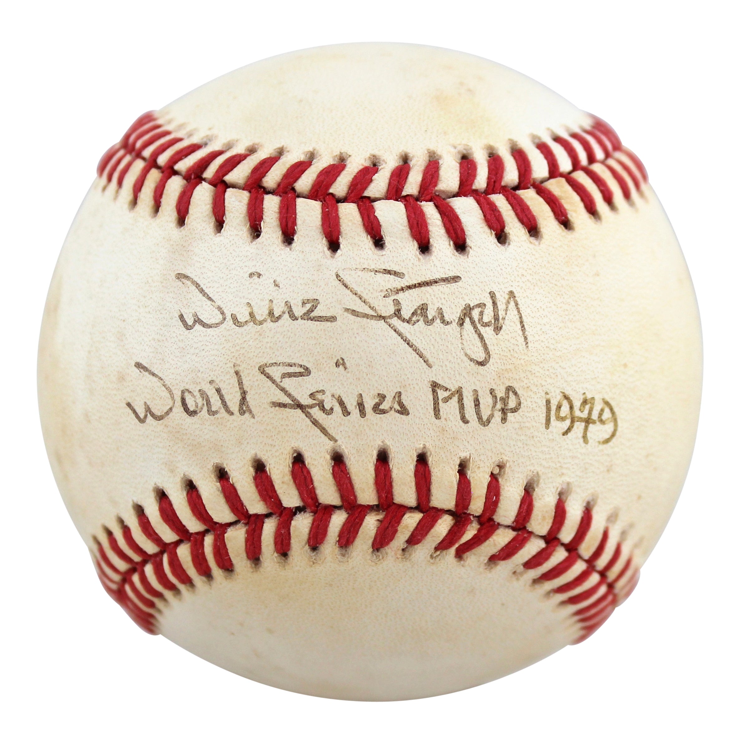 Pirates Willie Stargell "World Series MVP 1979" Signed Onl Baseball JSA #LL36488