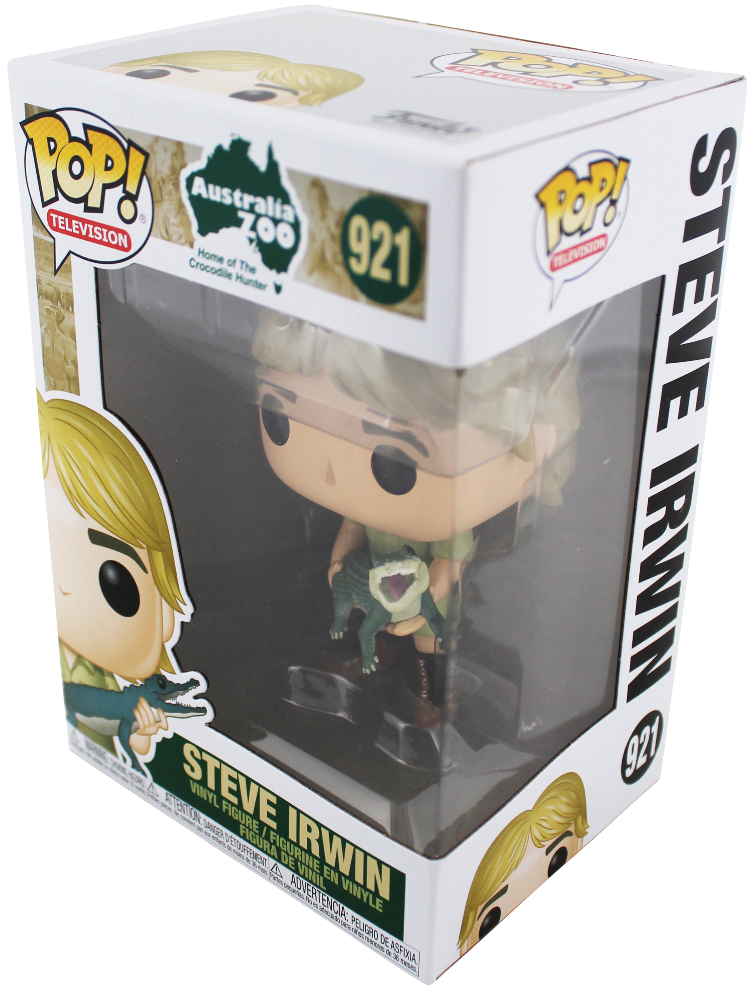 Crocodile Hunter Steve Irwin #921 Funko Pop Vinyl Figure Un-signed 1