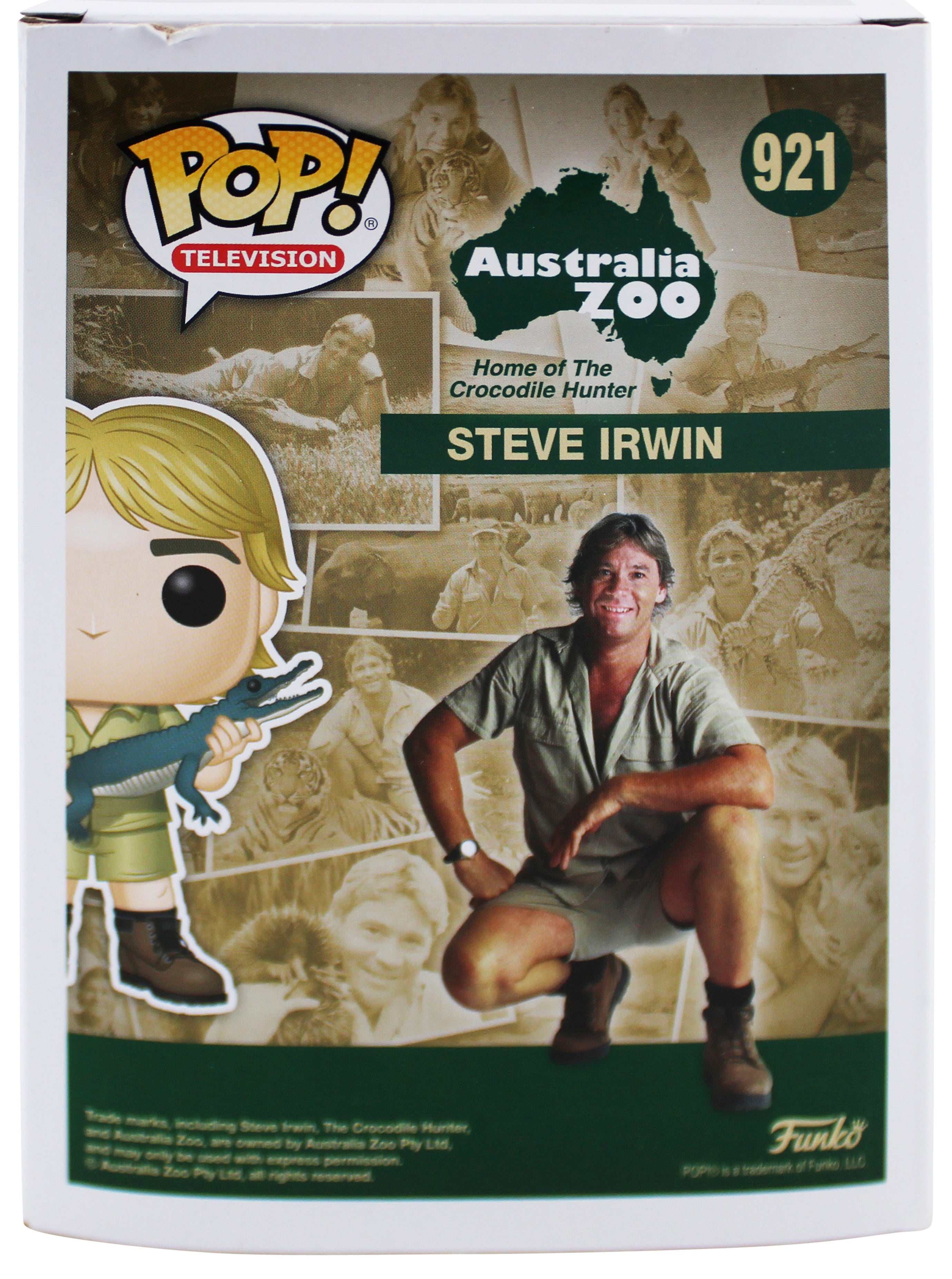 Crocodile Hunter Steve Irwin #921 Funko Pop Vinyl Figure Un-signed 1