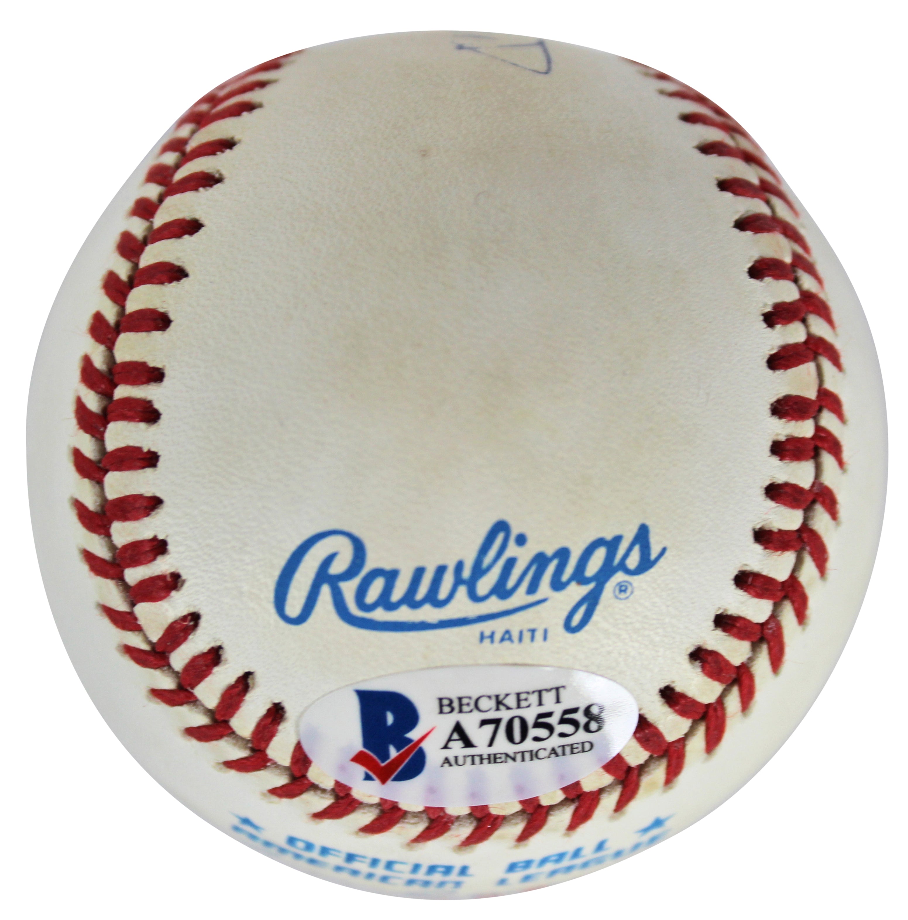 Yankees Mickey Mantle Authentic Signed Bobby Brown Oal Baseball BAS #A70558
