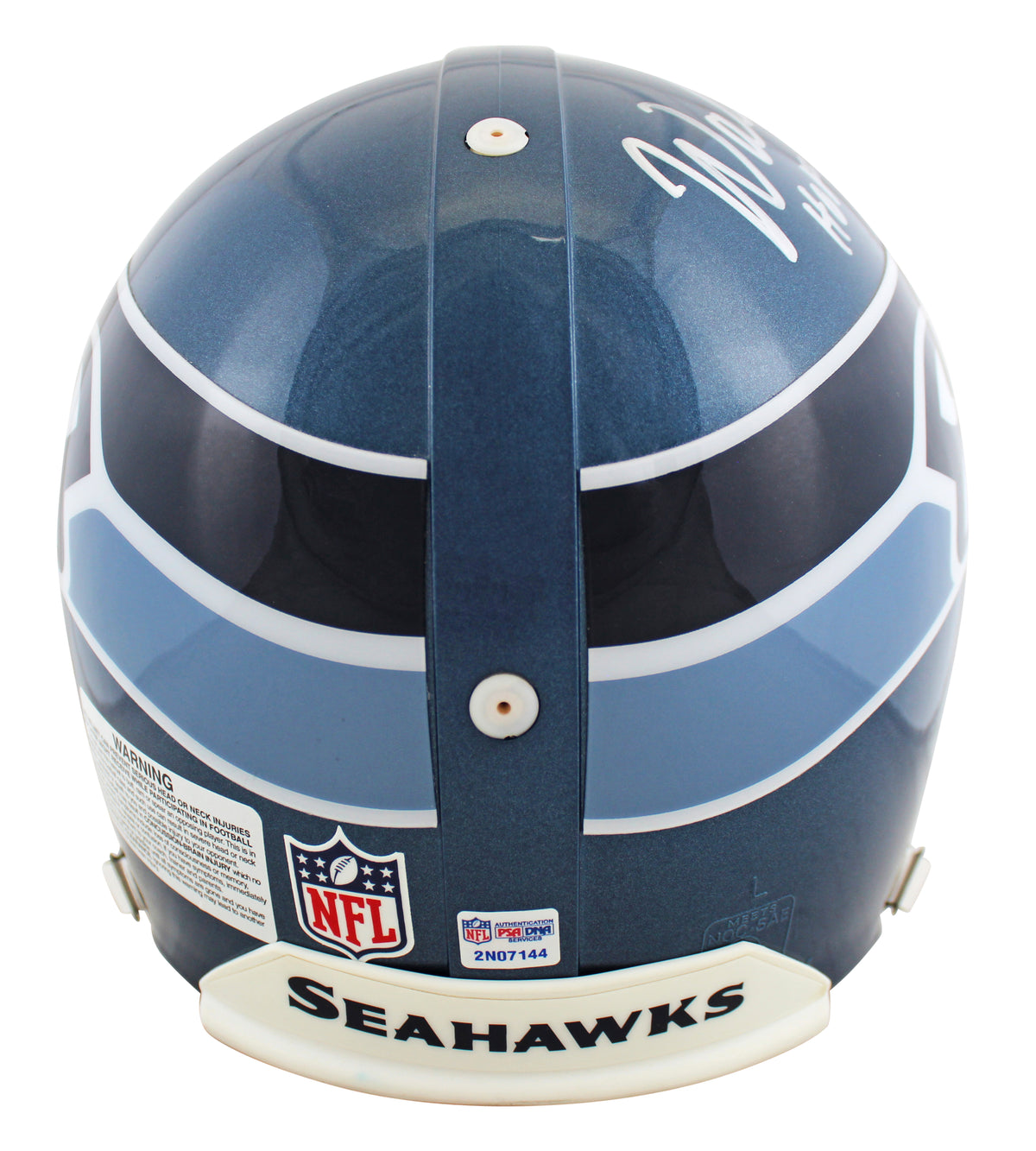 Seahawks Walter Jones "HOF 14" Signed Full Size Proline Helmet PSA/DNA #2N07144