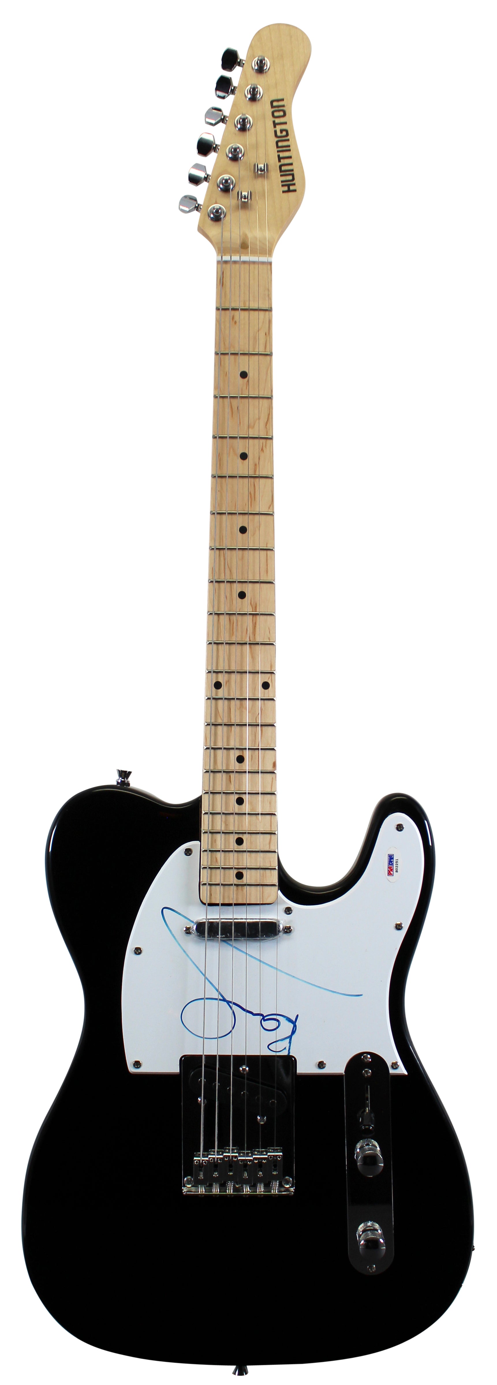 Paul McCartney Beatles Authentic Signed Black Electric Guitar PSA/DNA #S02251