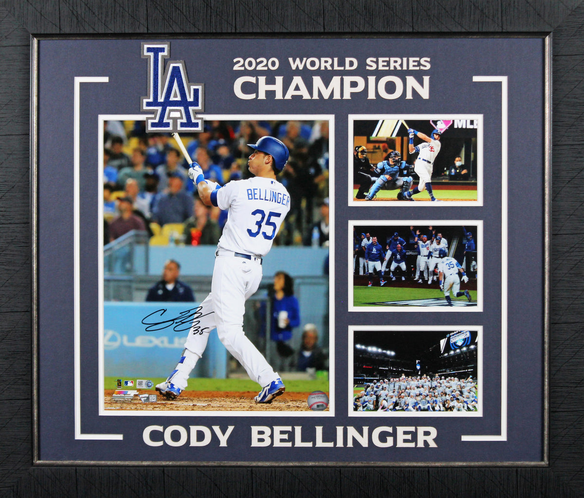 Dodgers Cody Bellinger Authentic Signed 11x14 Framed Photo Fanatics #A837211