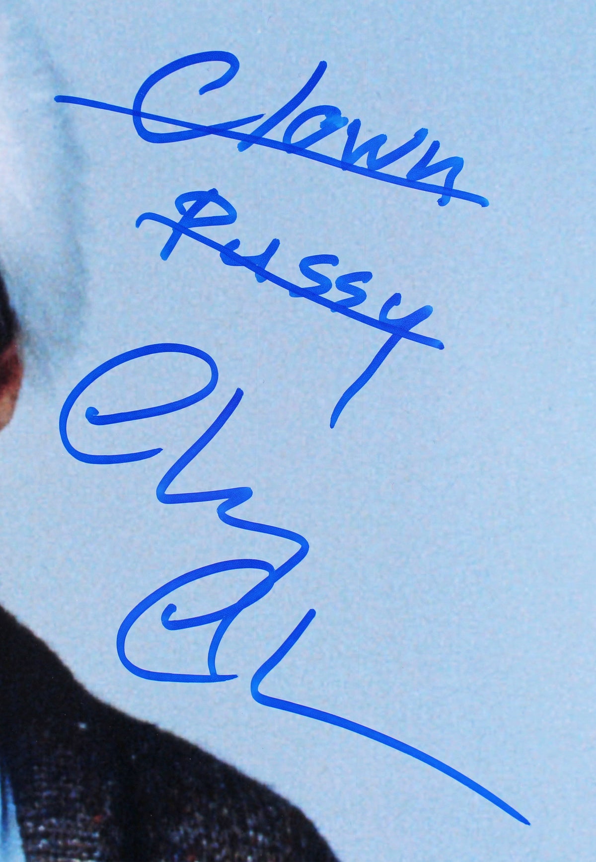 Chevy Chase Christmas Vacation "Clown P****" Signed 16x20 Photo BAS Wit #WR44673