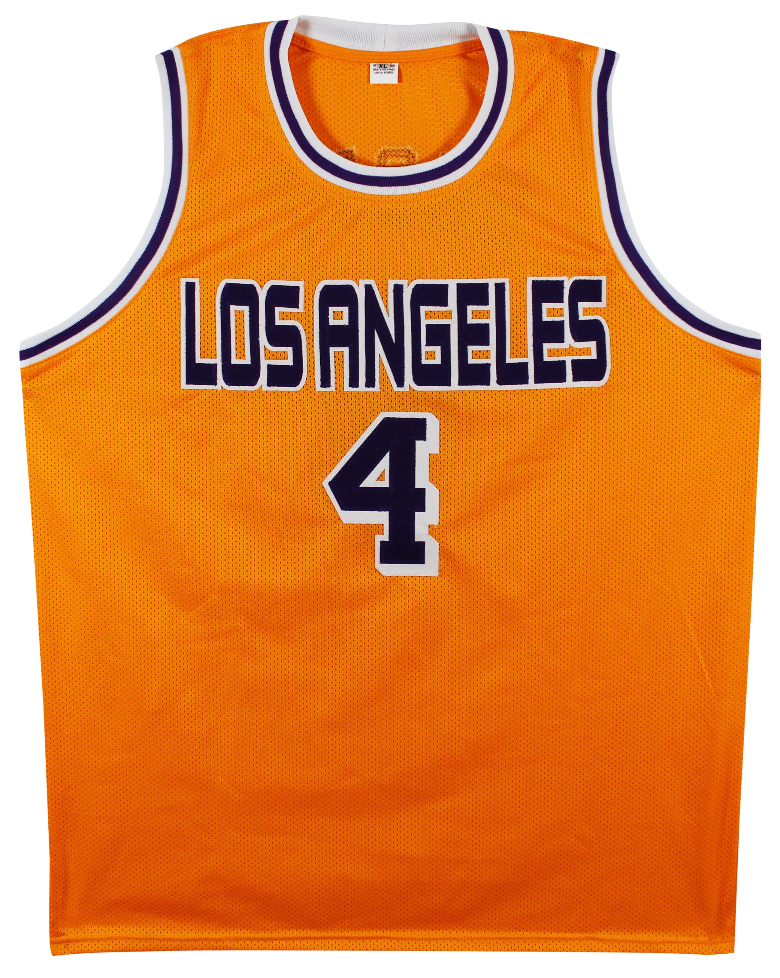 Byron Scott "3x Champ" Authentic Signed Yellow Pro Style Jersey BAS Witnessed