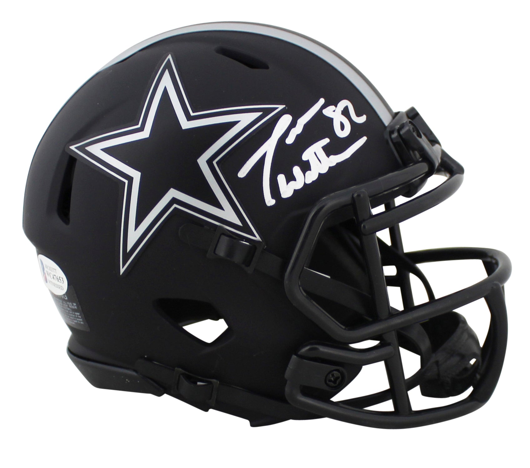 Cowboys Jason Witten Authentic Signed Eclipse Speed Mini Helmet BAS Witnessed
