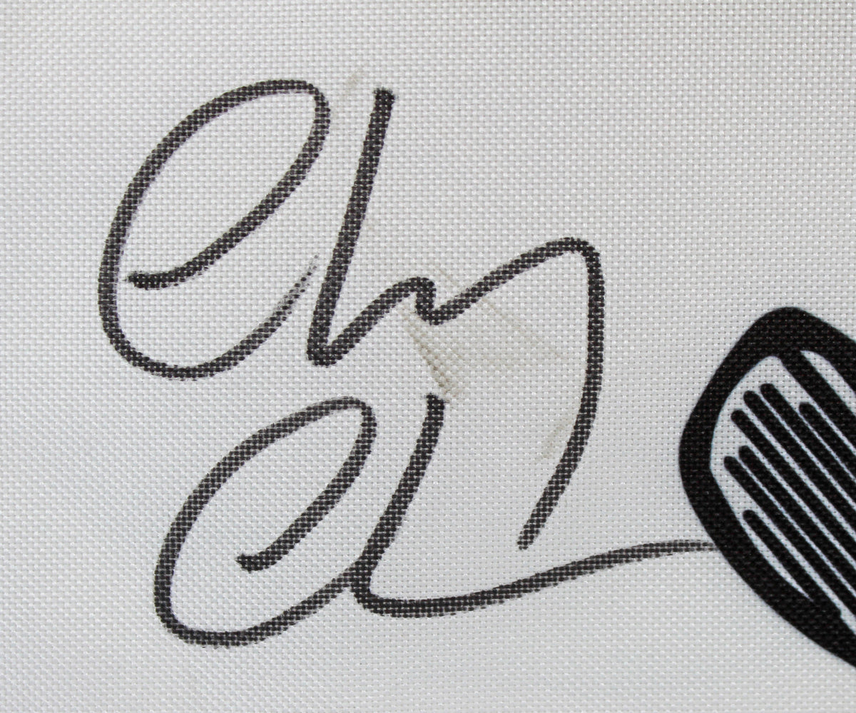 Chevy Chase "Wet" Authentic Signed Bushwood Country Club Pin Flag BAS Witnessed