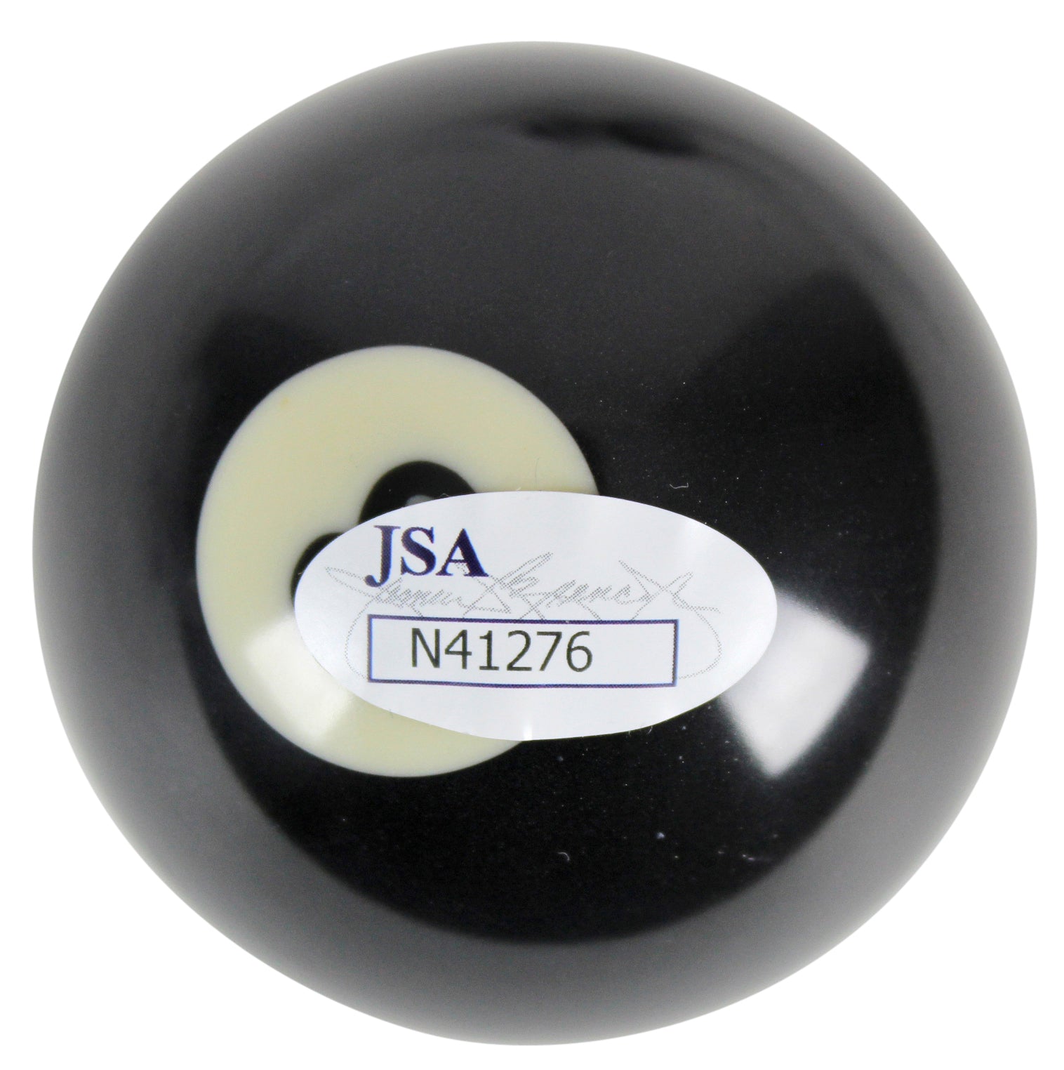 Willie Mosconi Authentic Signed #8 Billiards Pool Ball Autographed JSA #N41276