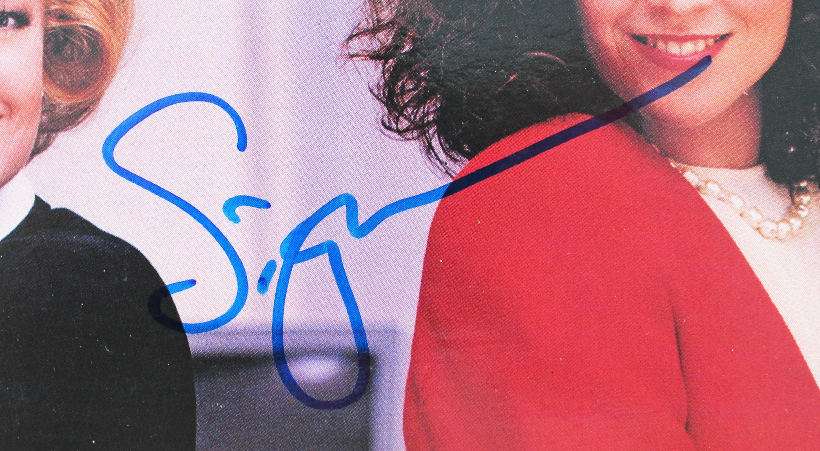 Working Girl (4) Ford, Weaver, Griffith & Simon Signed Laserdisc Cover BAS