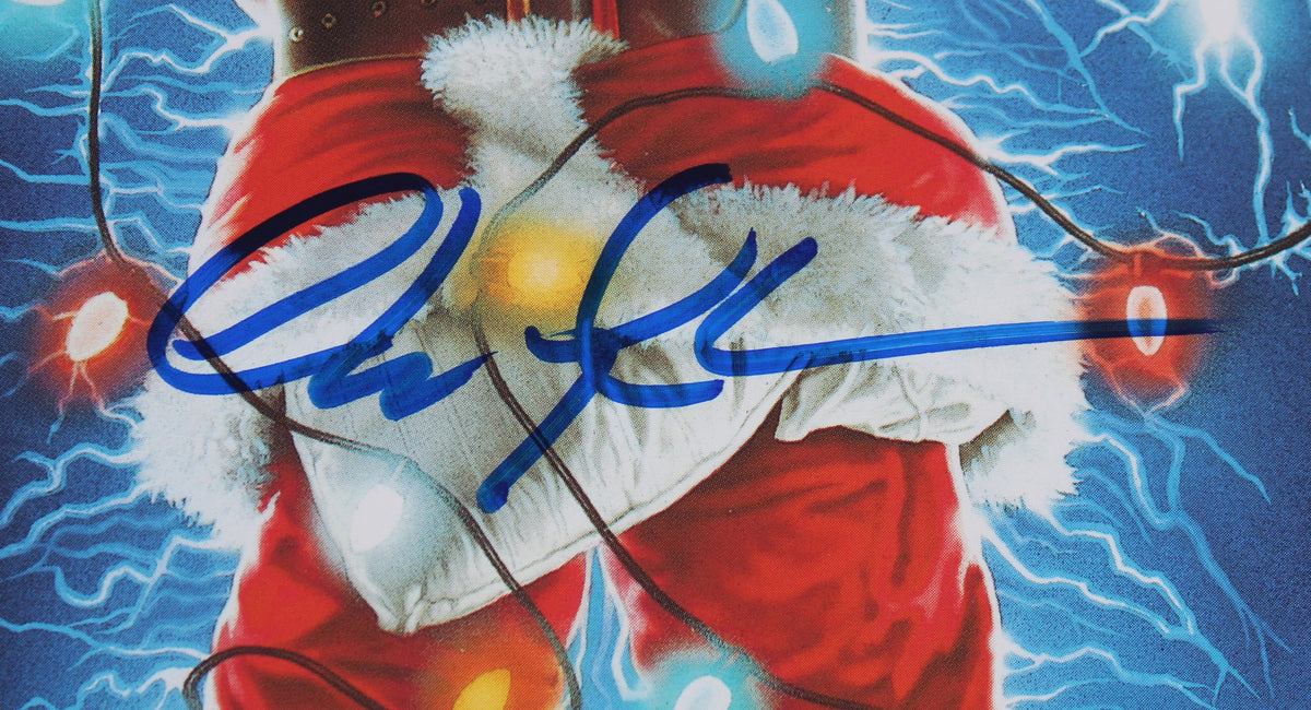 Chevy Chase Signed Christmas Vacation Laserdisc Cover W/Disk BAS Wit #WR44154