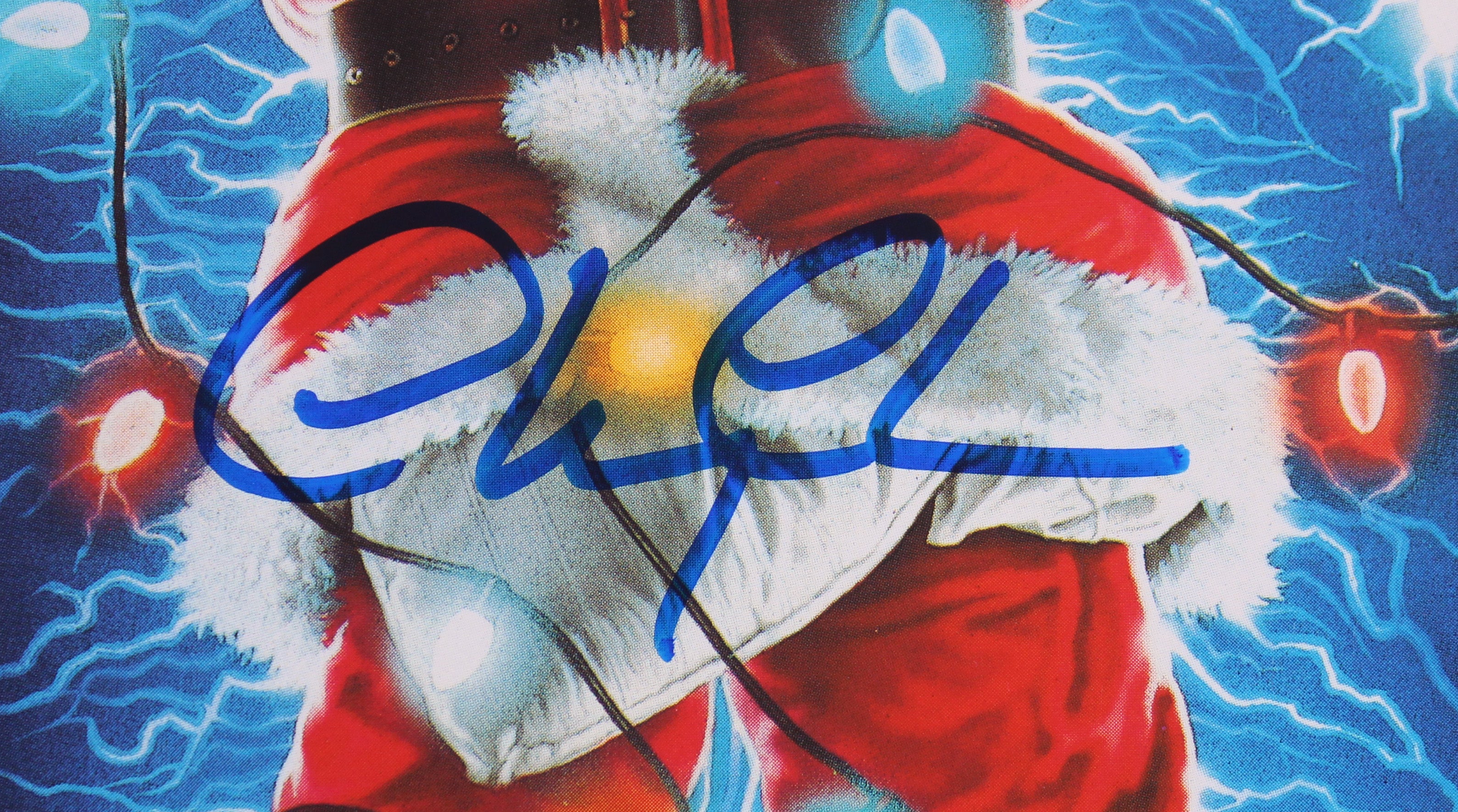 Chevy Chase Signed Christmas Vacation Laserdisc Cover W/Disk BAS Wit #WR44157