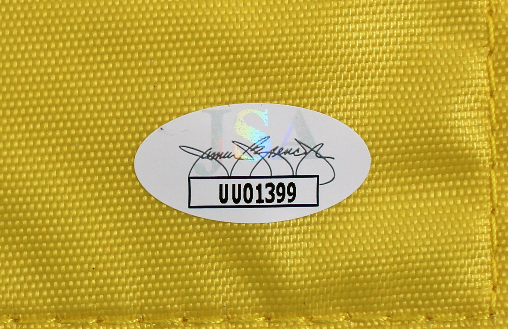 Gary Player "61 74 78" Authentic Signed 2007 Masters Pin Flag JSA #UU01399