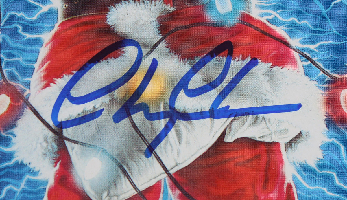 Chevy Chase Signed Christmas Vacation Laserdisc Cover W/Disk BAS Wit #WR44155