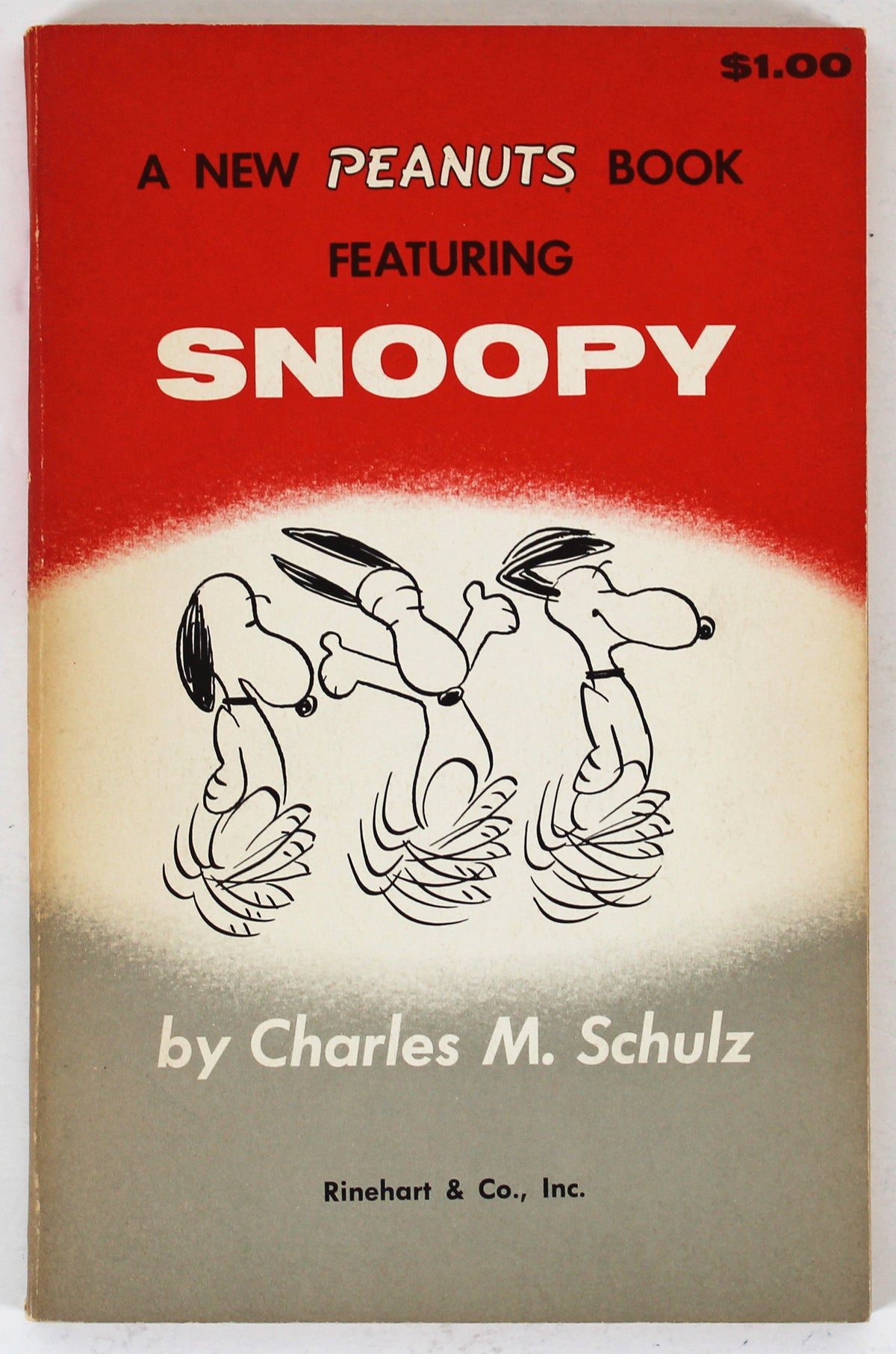 Charles Schulz Signed A New Peanuts Book Featuring Snoopy Paperback Book BAS