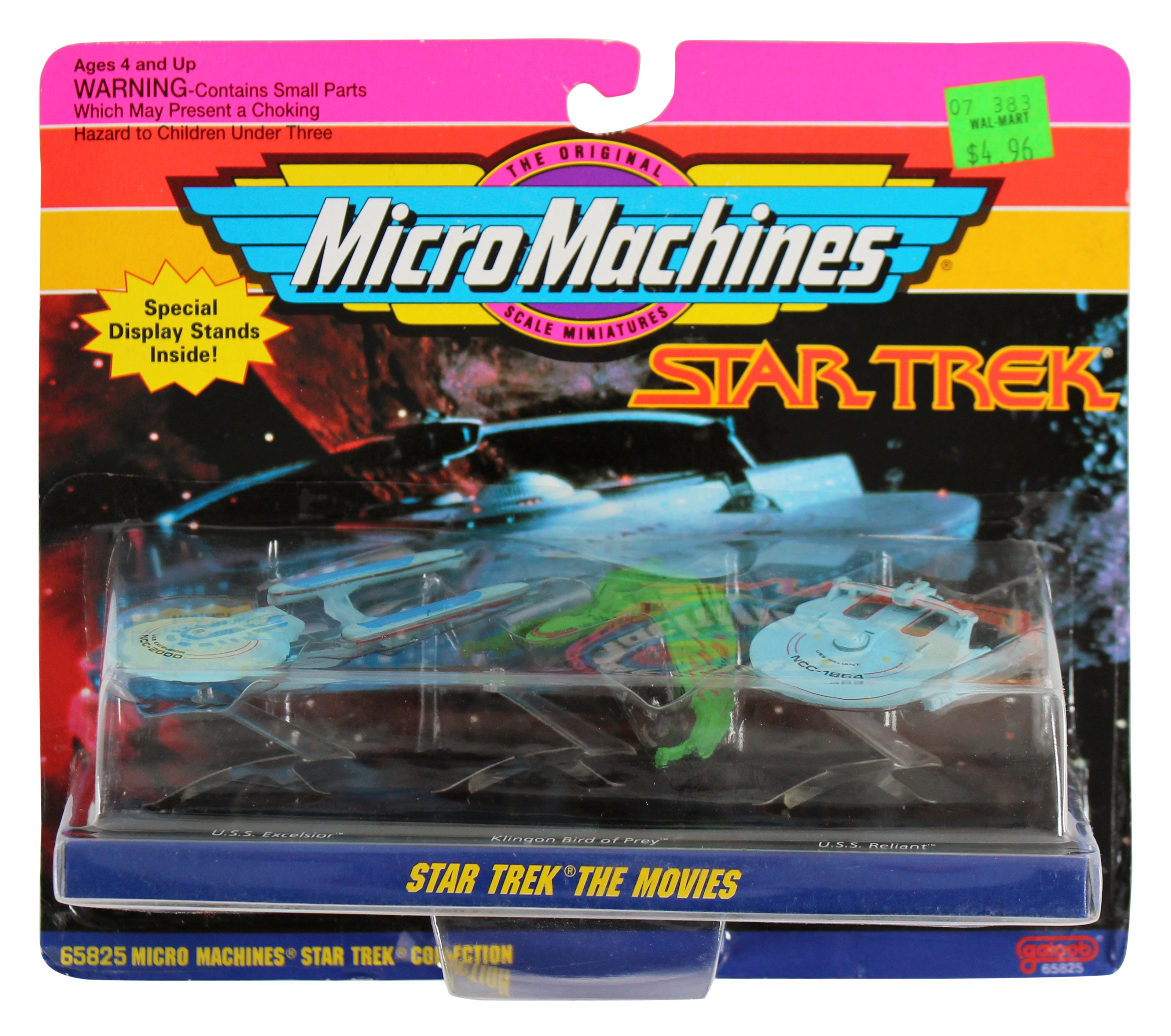1993 Galoob Star Trek The Movies Collection #2 Micro Machines Figure Set