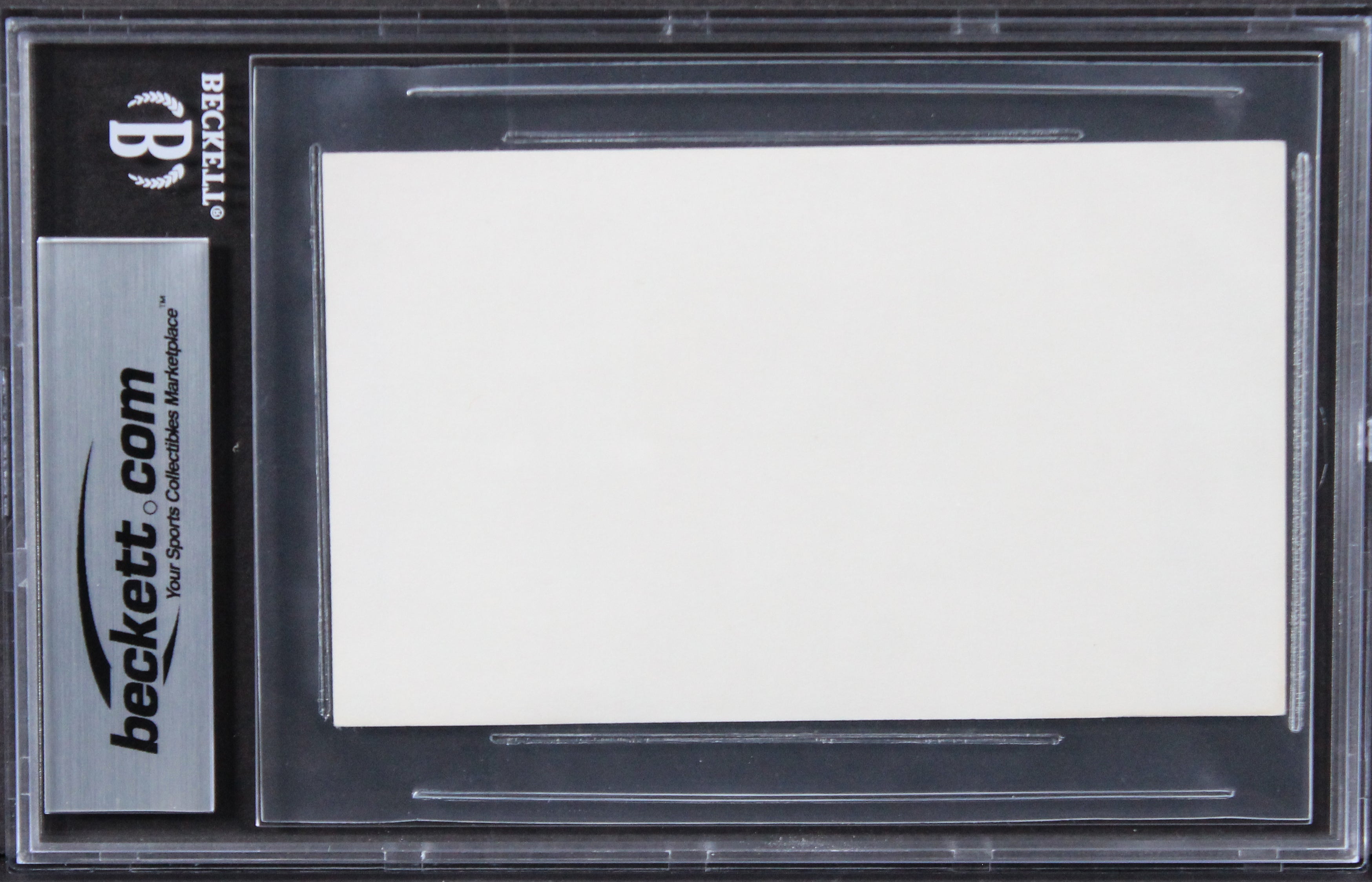 Ronald Reagan Authentic Signed 3x4.5 Cut Signature Autographed BAS Slabbed 2