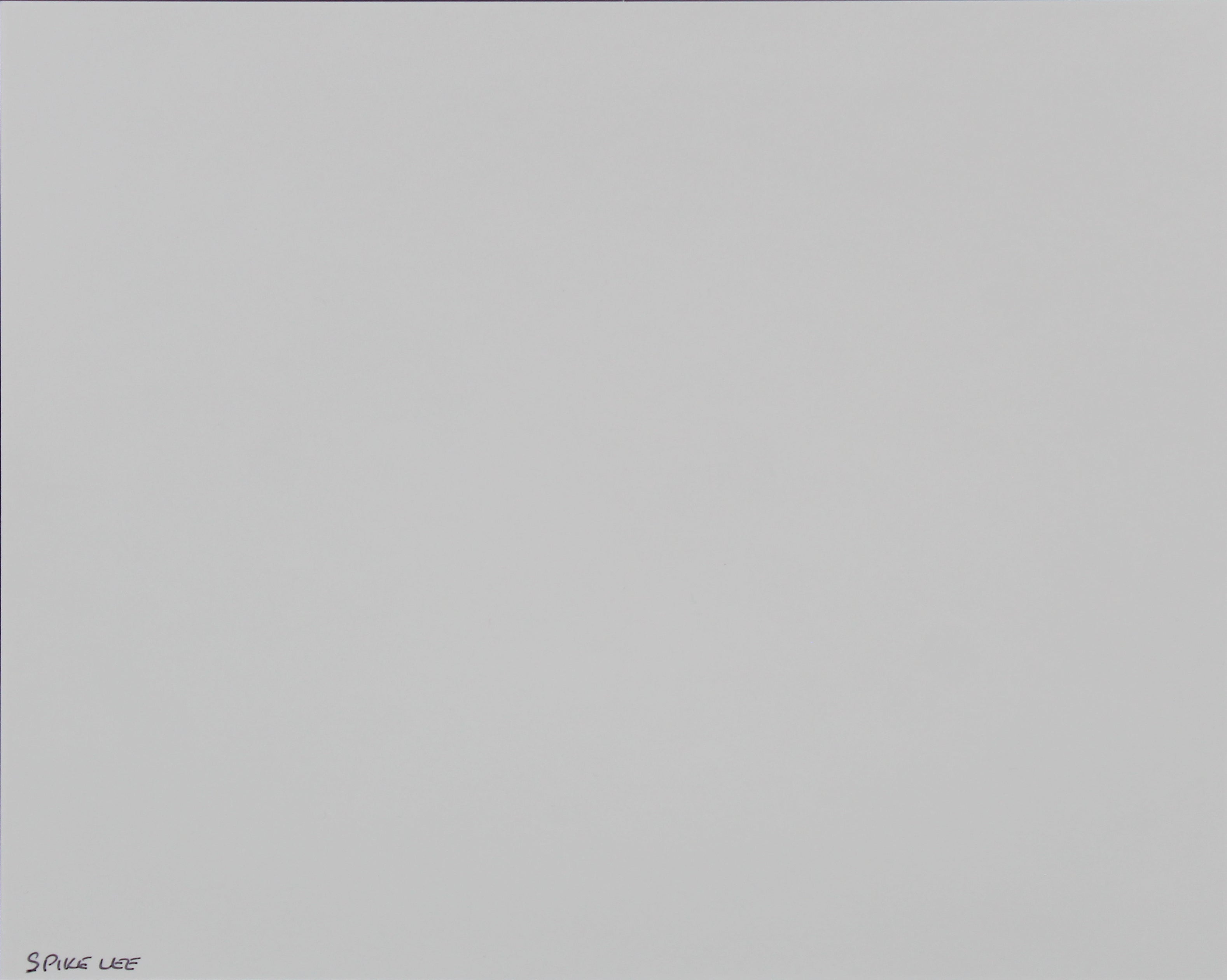 Spike Lee Authentic Signed 8x10 B&W Photo w/ Michael Jordan JSA #NN39731