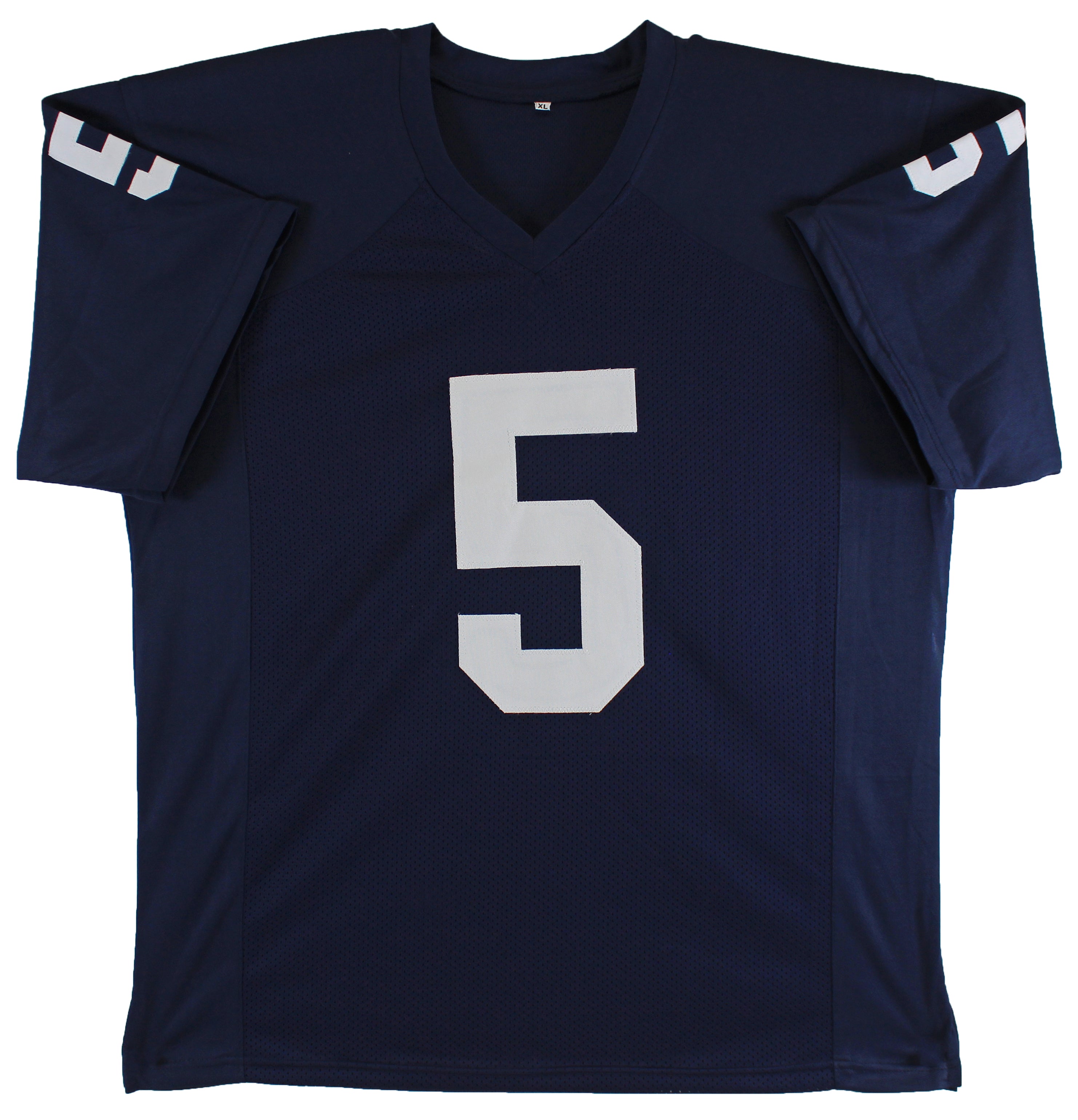 Penn State Jahan Dotson Authentic Signed Navy Pro Style Jersey Autographed BAS