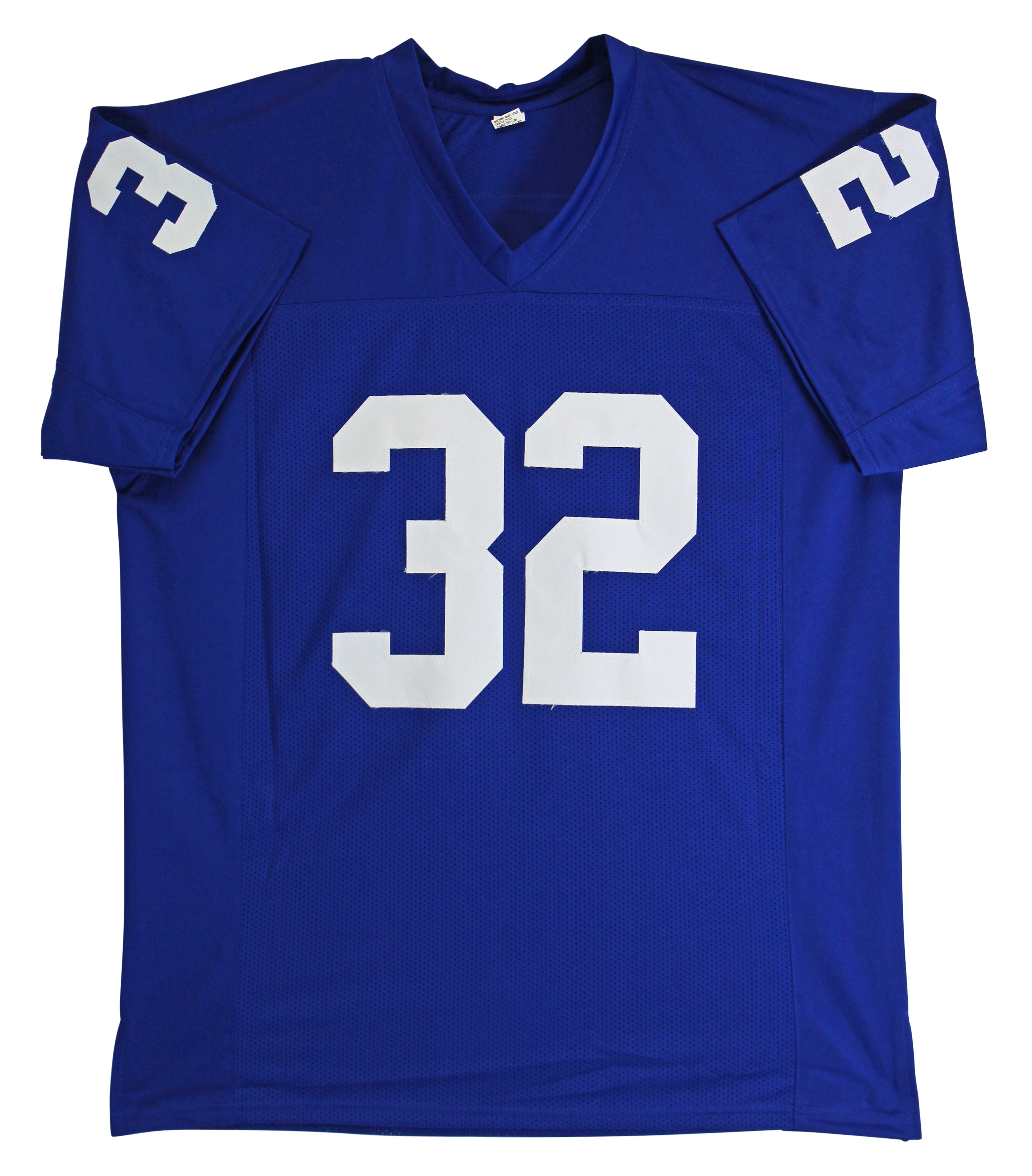 Kansas John Riggins Authentic Signed Blue Pro Style Jersey BAS Witnessed
