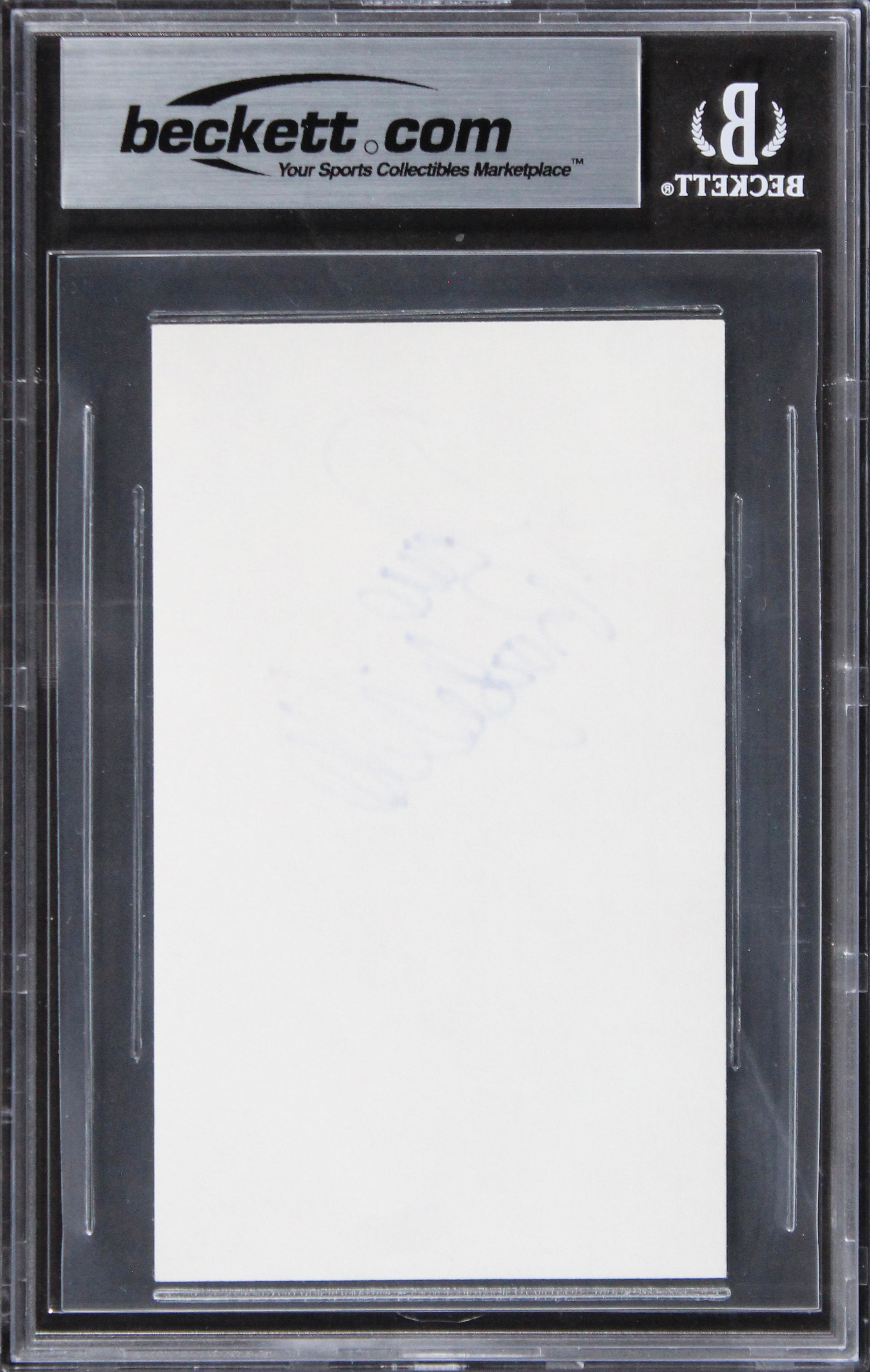 Rosanna Arquette Pulp Fiction Authentic Signed 3x5 Index Card BAS Slabbed 2