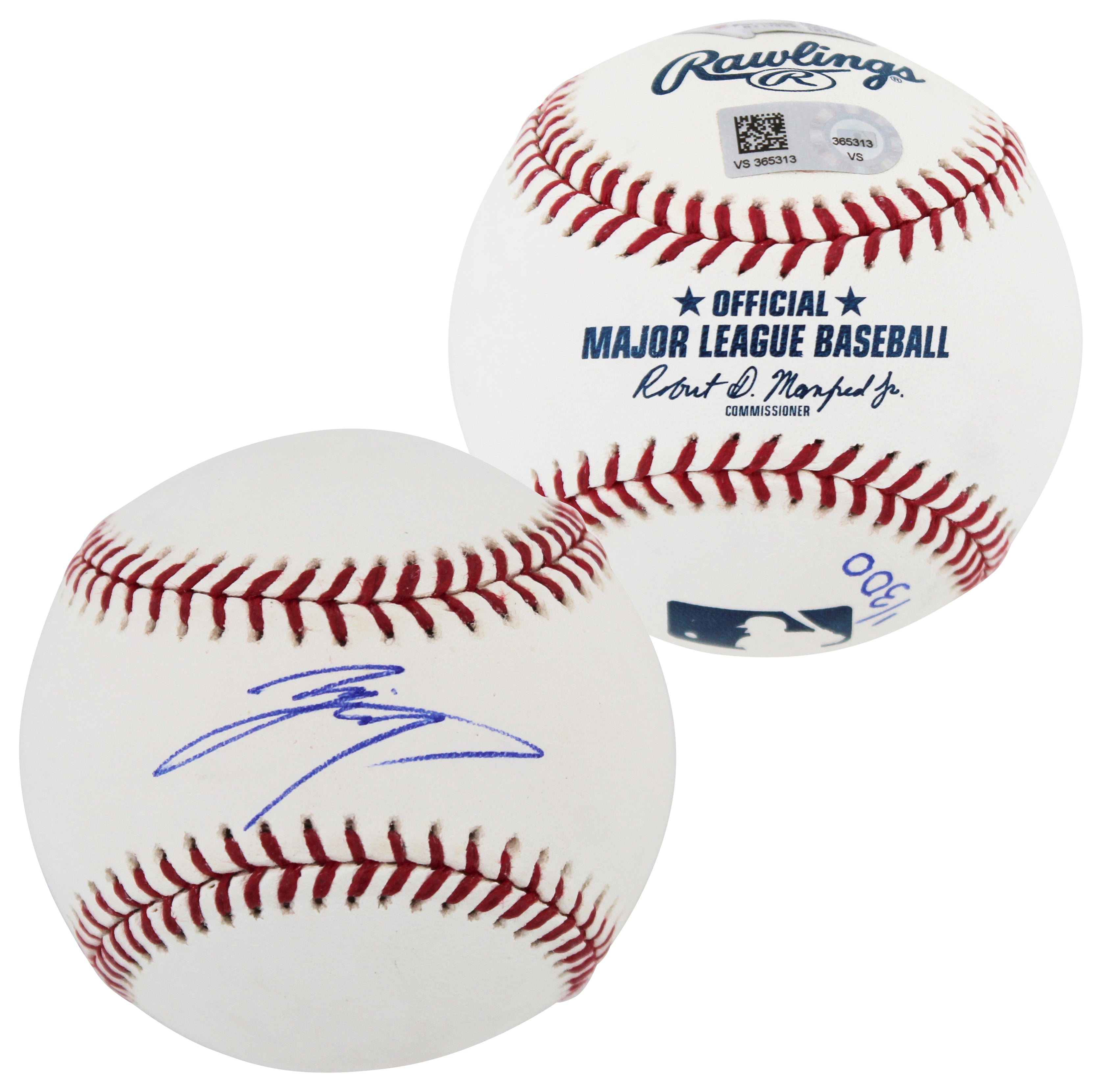 Dodgers Shohei Ohtani Authentic Signed Oml Baseball LE #1/300 Fanatics #B211888