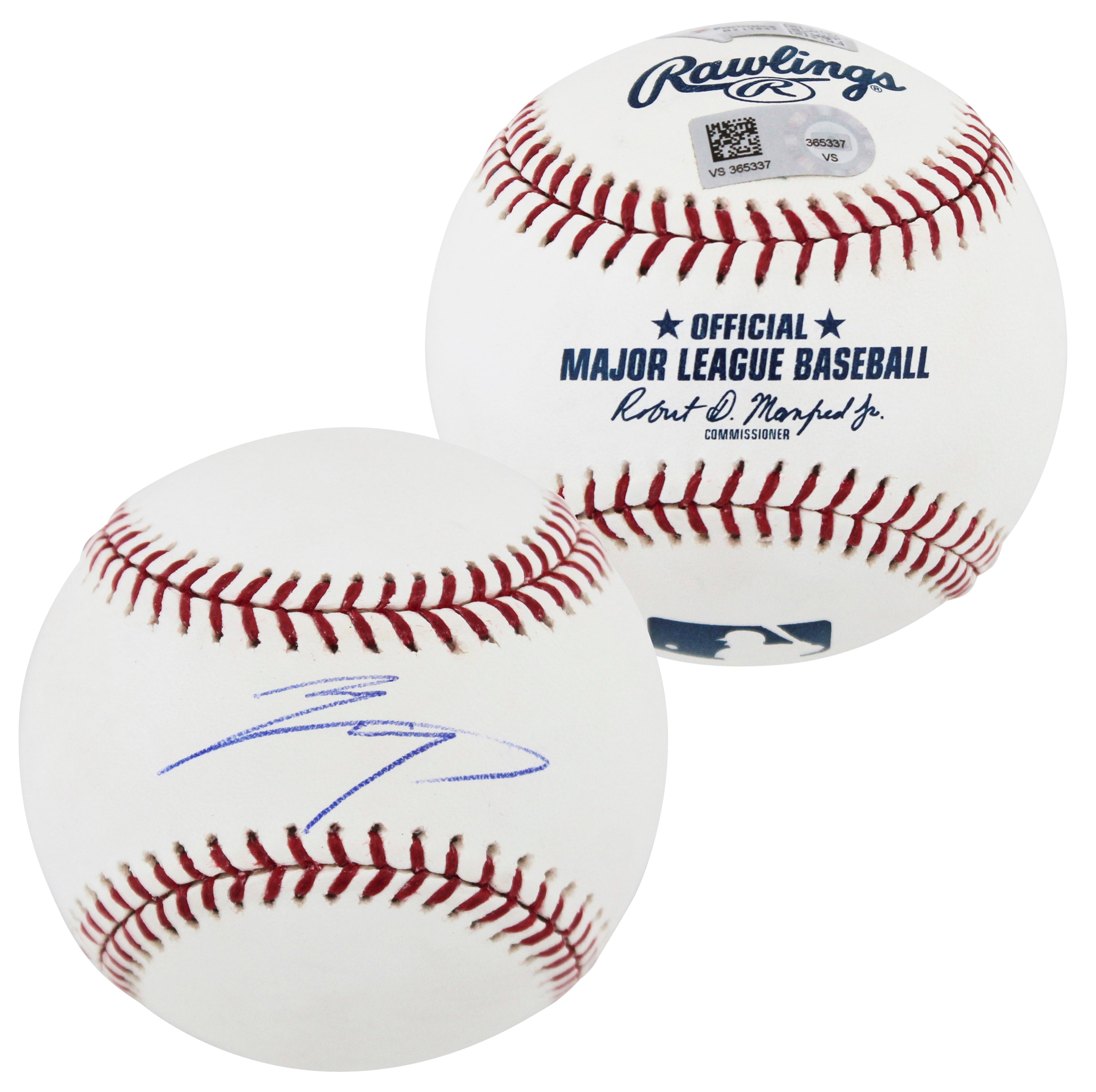 Dodgers Shohei Ohtani Authentic Signed Oml Baseball Fanatics #B211947