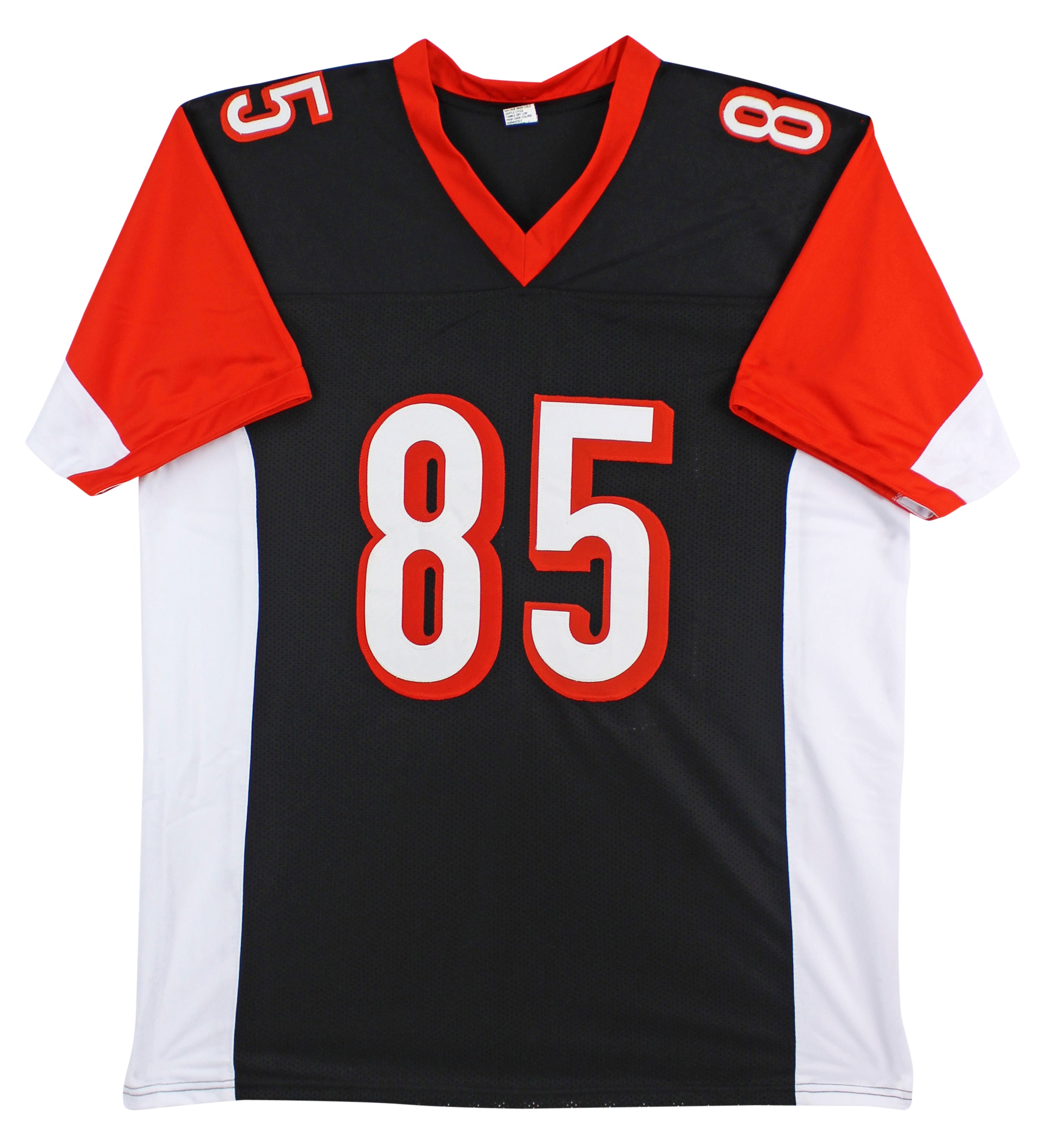 Chad Johnson Authentic Signed Black Pro Style Jersey Autographed JSA Witness
