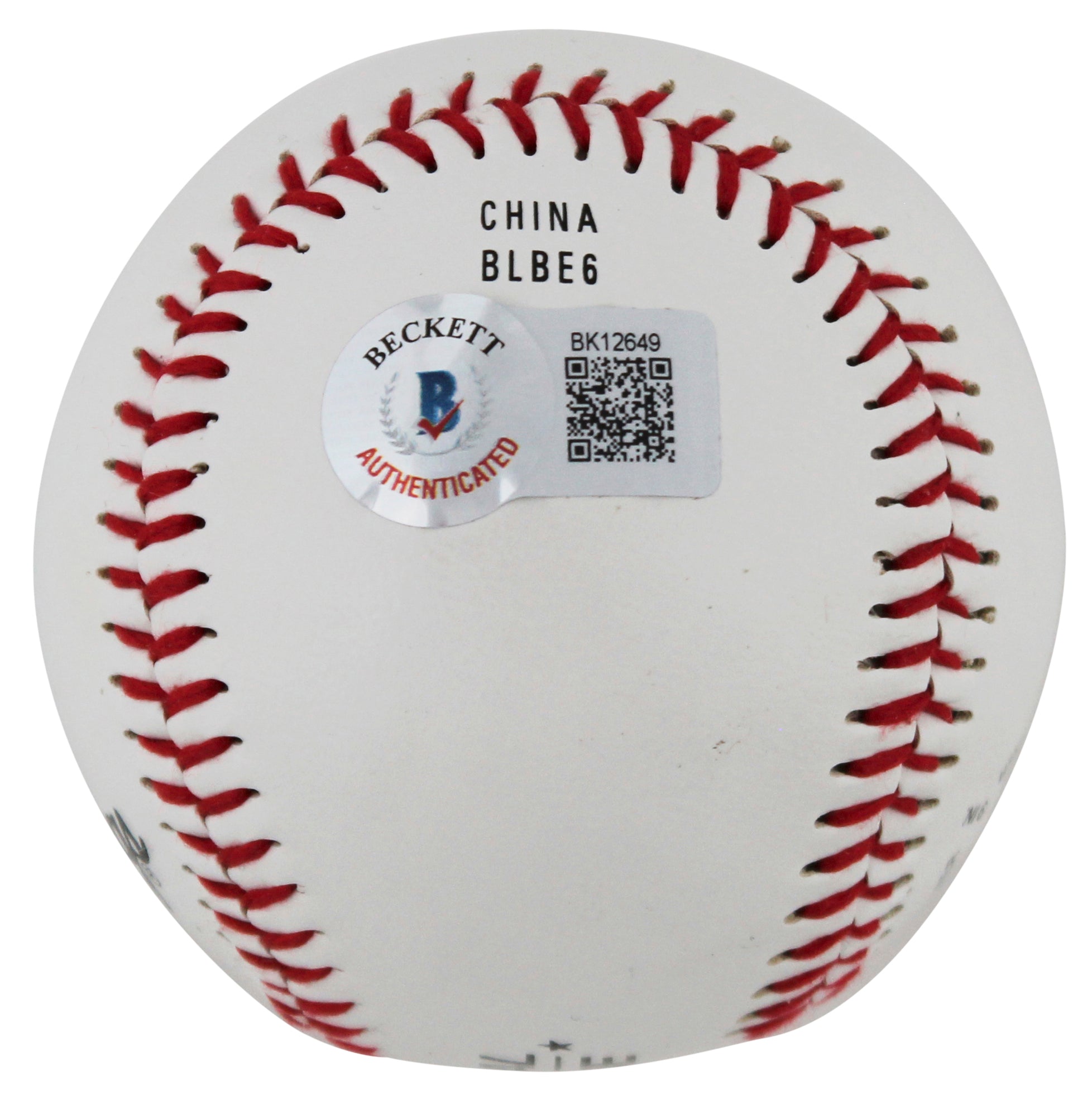Cubs Mark Grace Authentic Signed Rawlings Official League Baseball BAS #BK12649