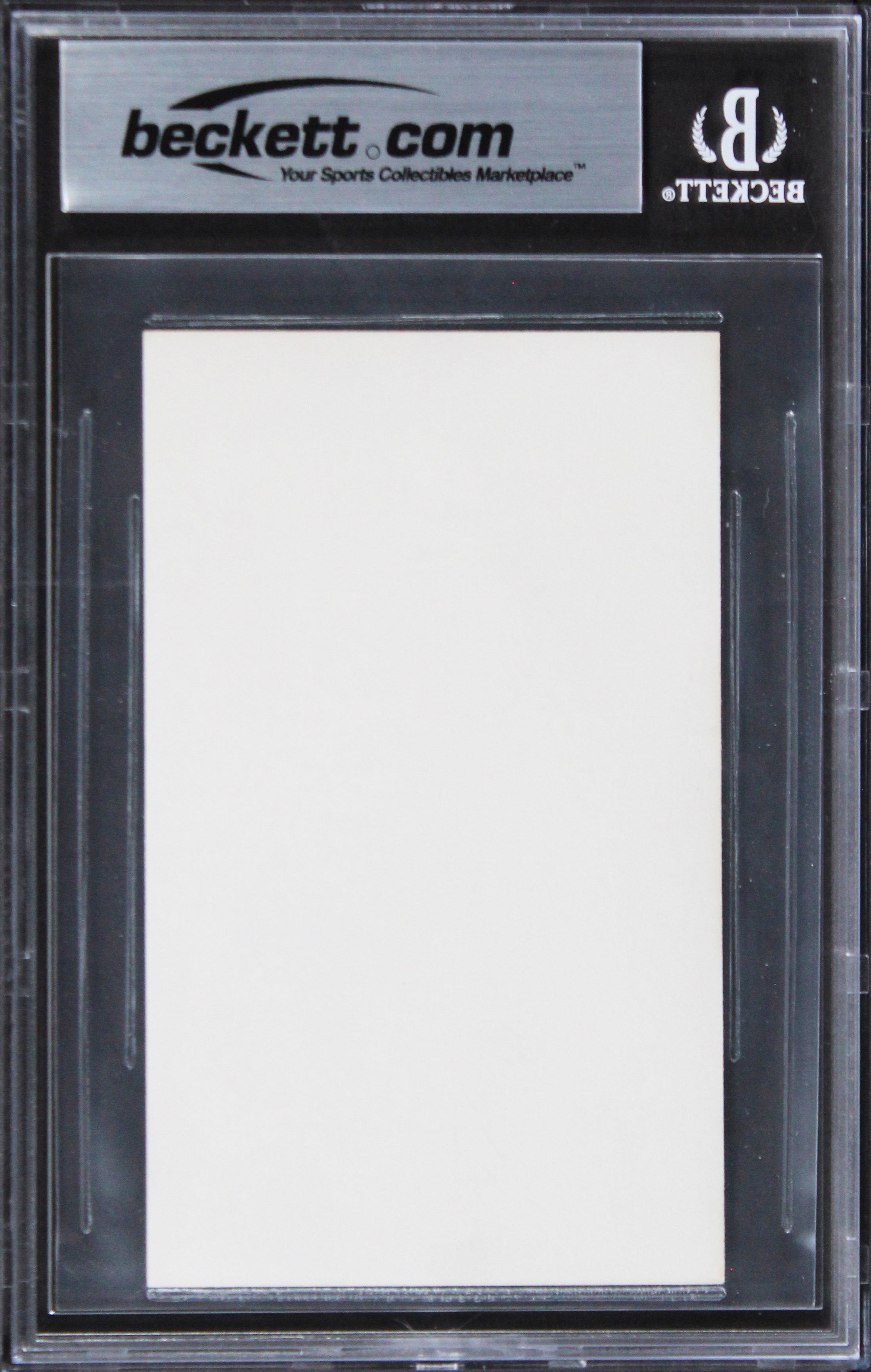 Bob Newhart The Bob Newhart Show Authentic Signed 3x5 Index Card BAS Slabbed
