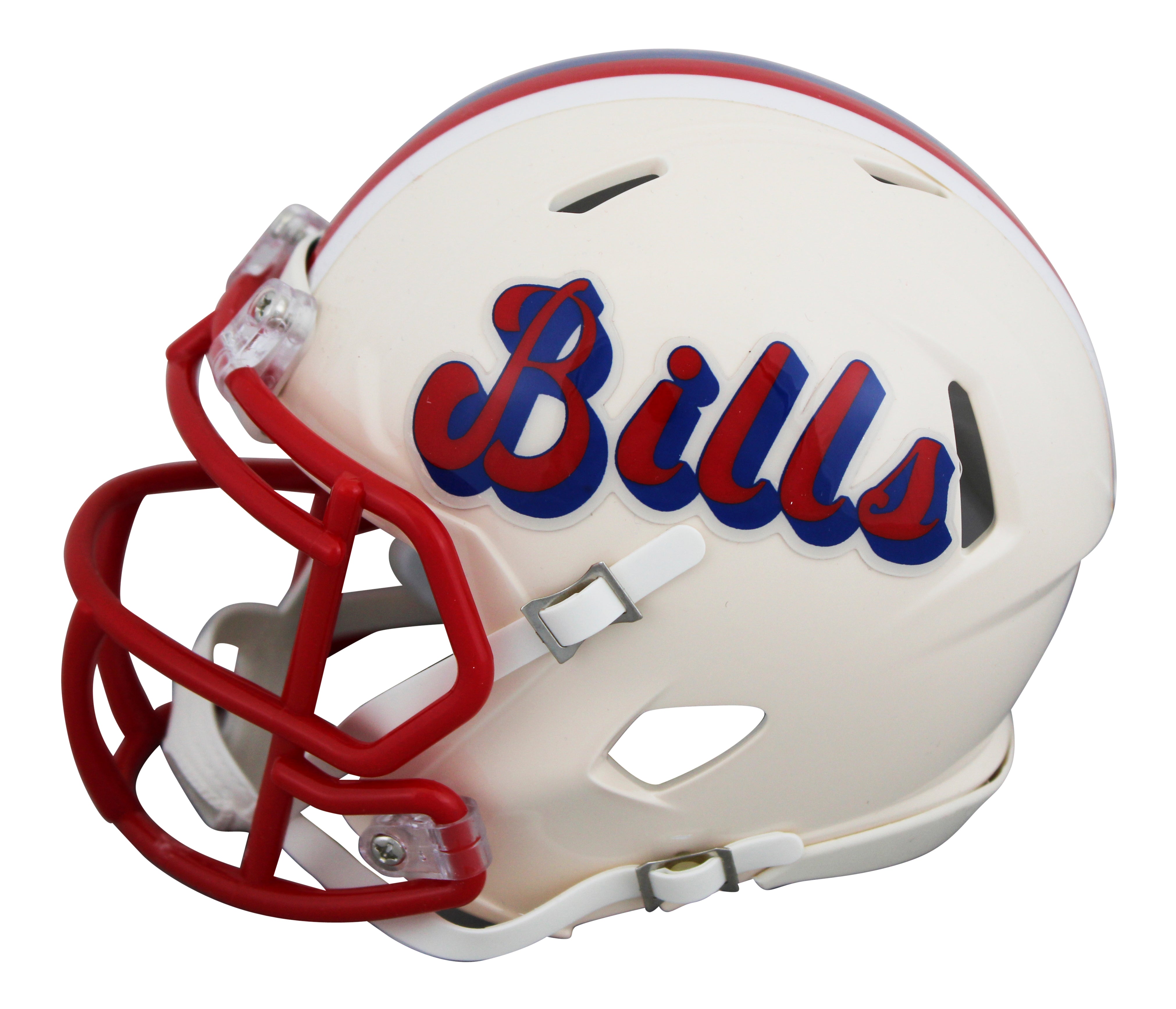 Bills James Cook Authentic Signed Retro Speed Mini Helmet BAS Witnessed