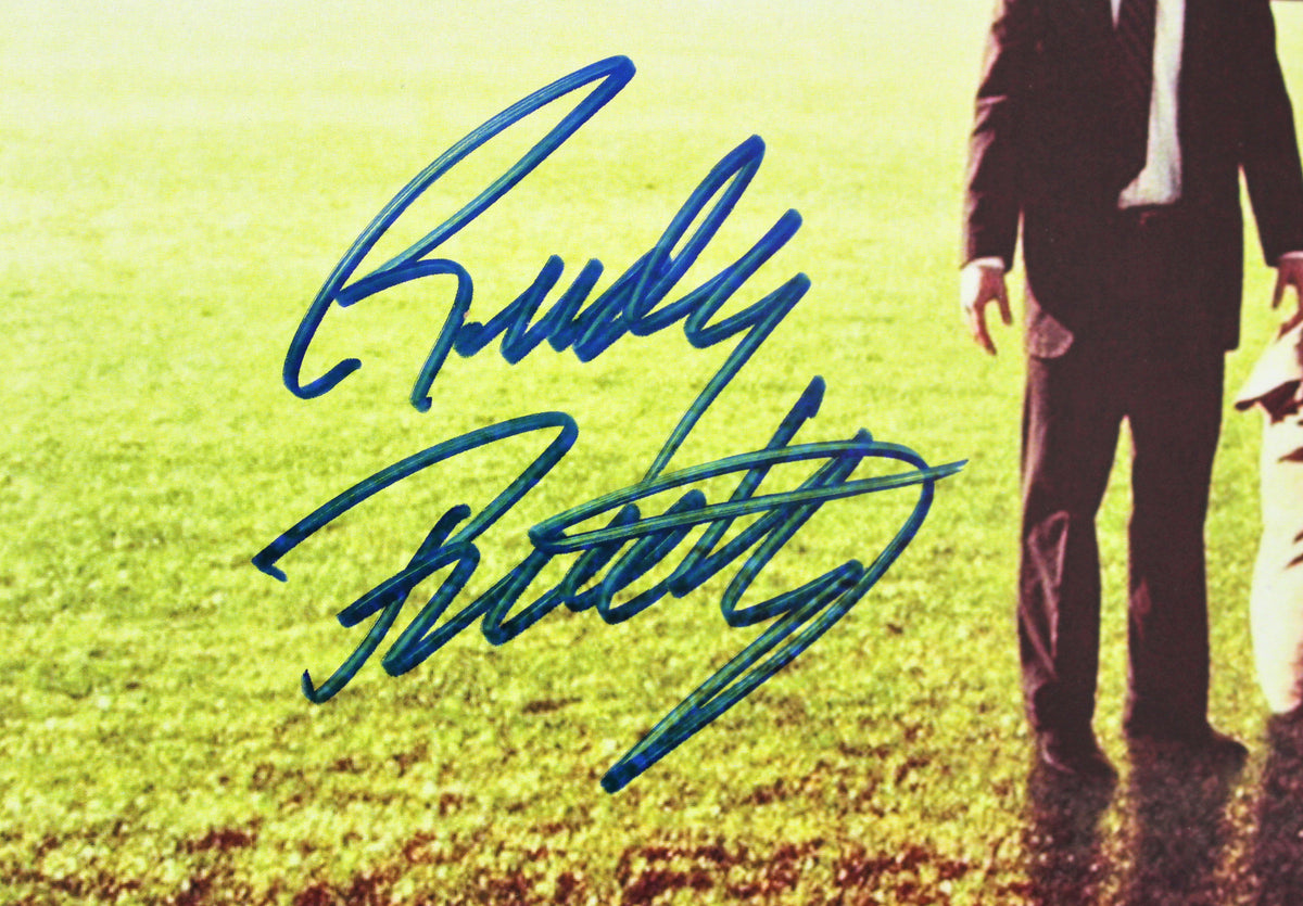 Notre Dame Rudy Ruettiger Authentic Signed 11x17 Rudy Mini Movie Poster BAS