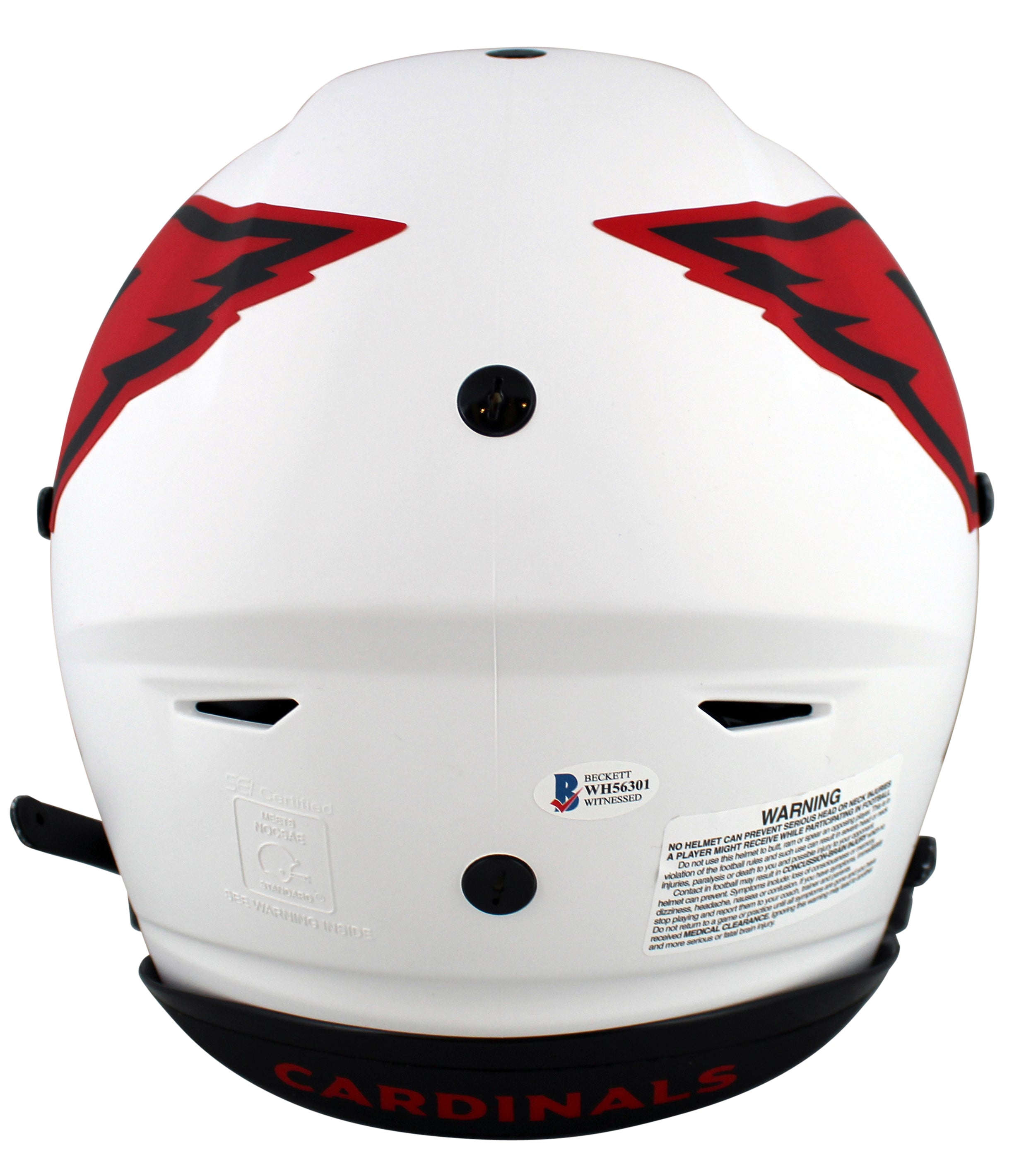 Cardinals Kyler Murray 2x Insc Signed Lunar Speed Flex Full Size Helmet BAS Wit